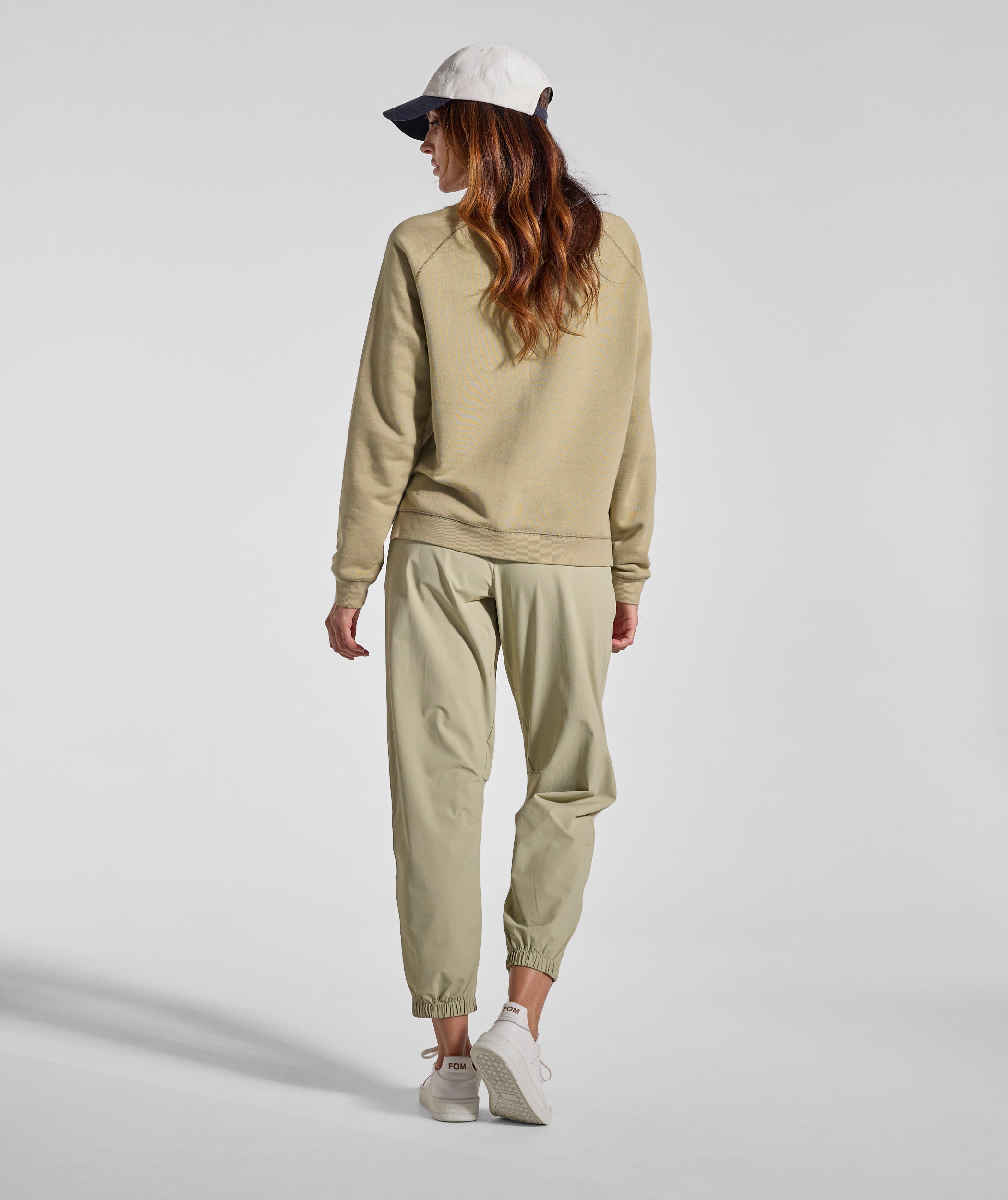 Ladies Raglan Sweater - Aloe