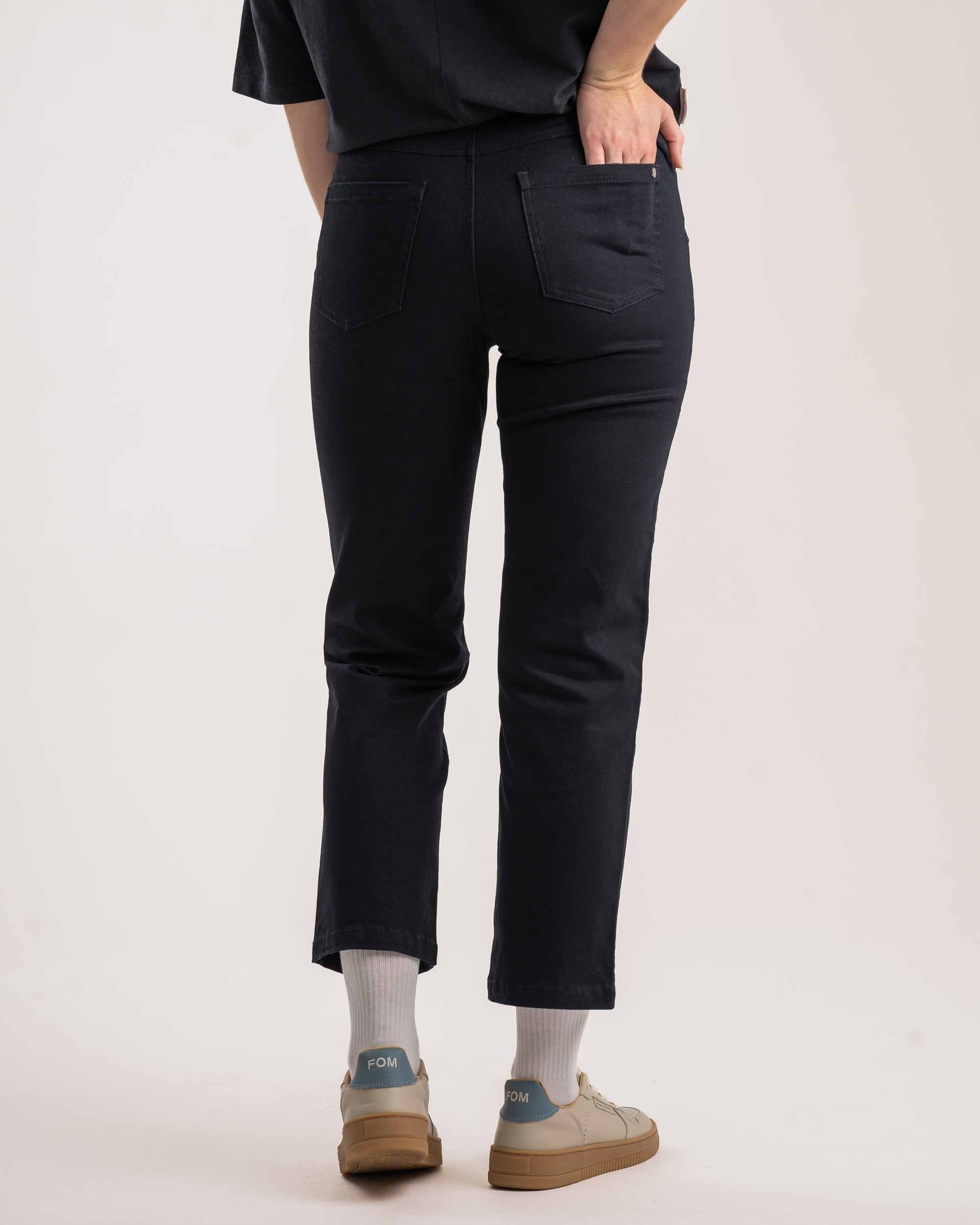 Ladies Regular Fit Pants - Black