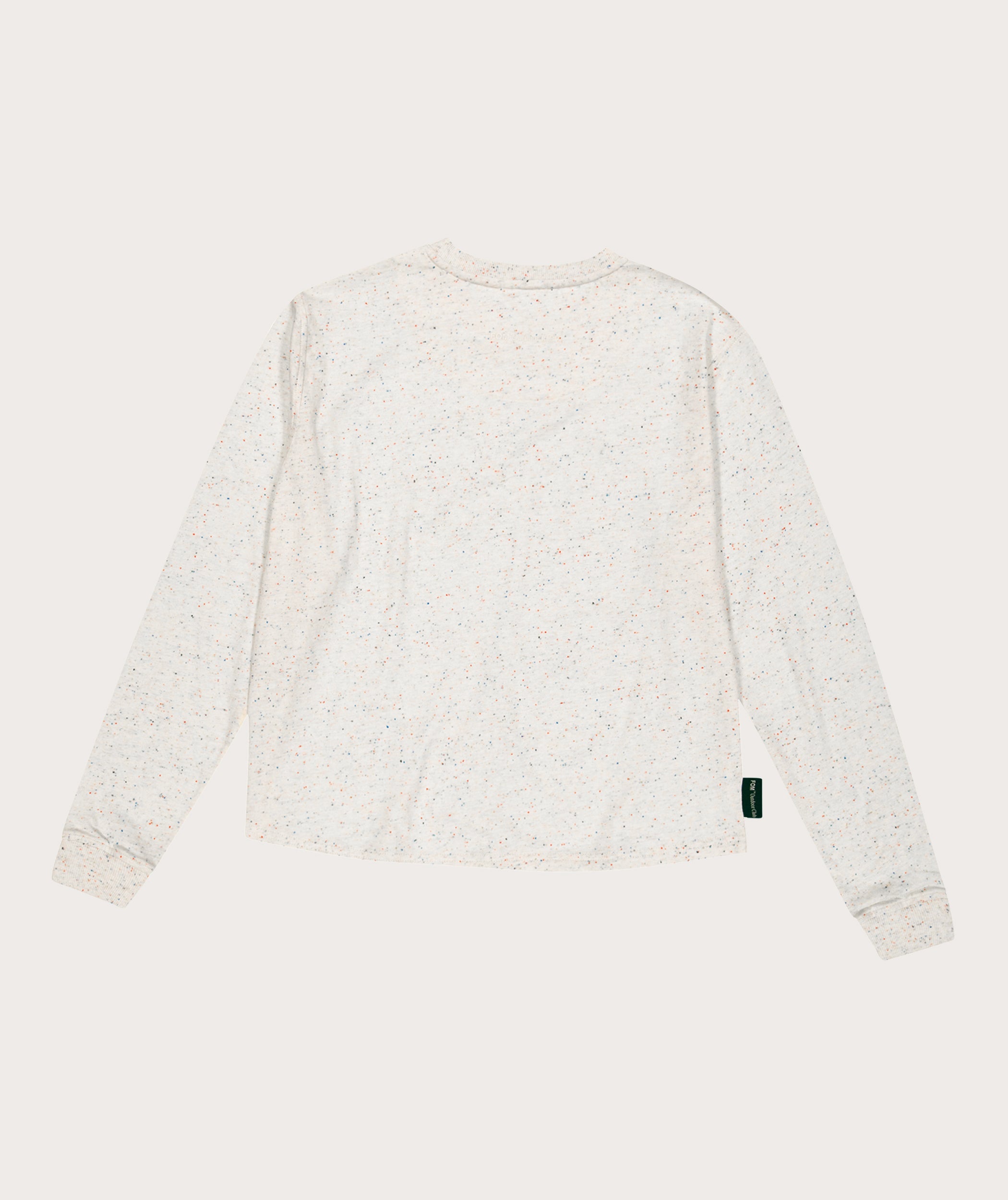 Ladies Outdoor Long Tee - Speckled Stone