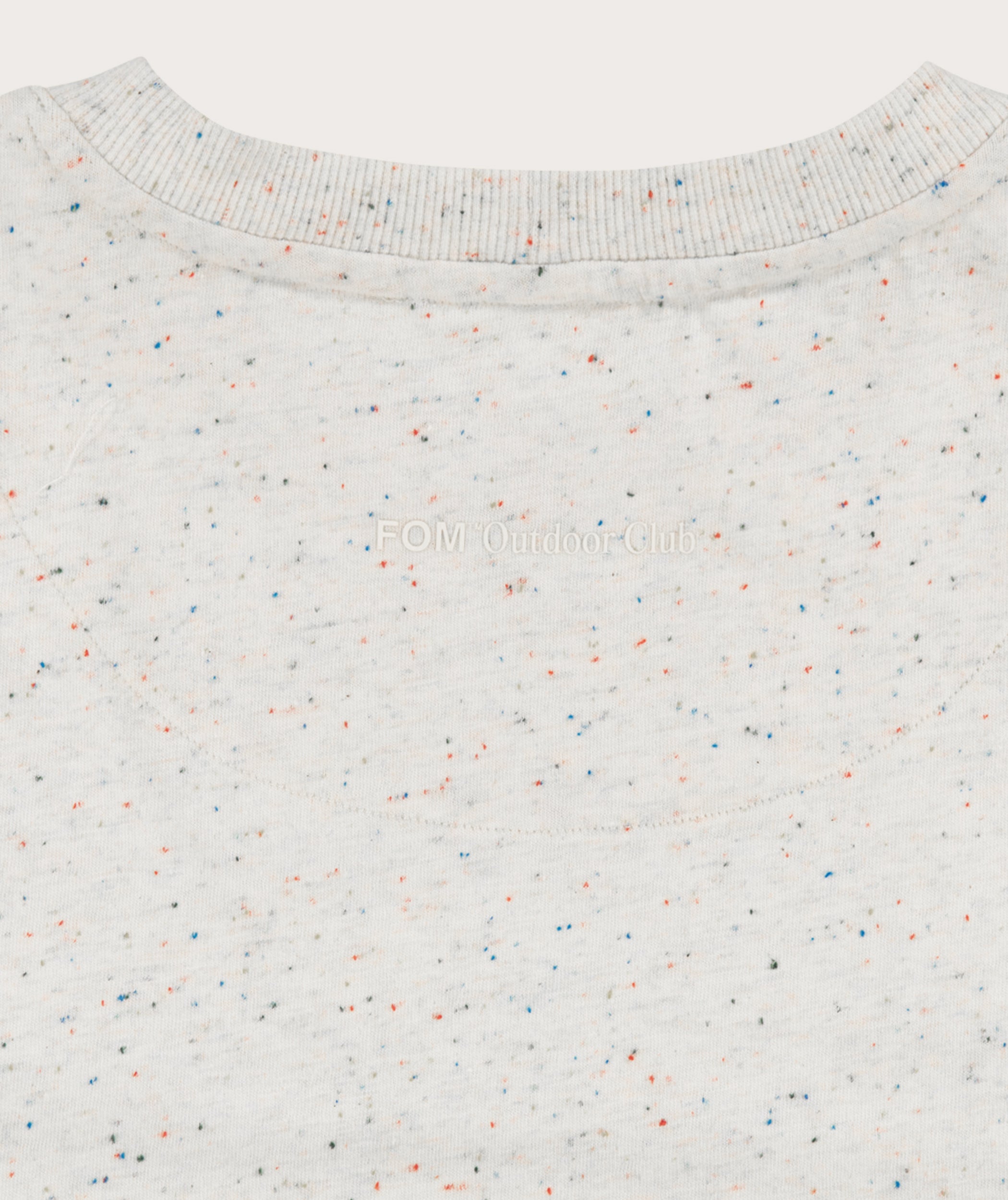 Ladies Outdoor Long Tee - Speckled Stone