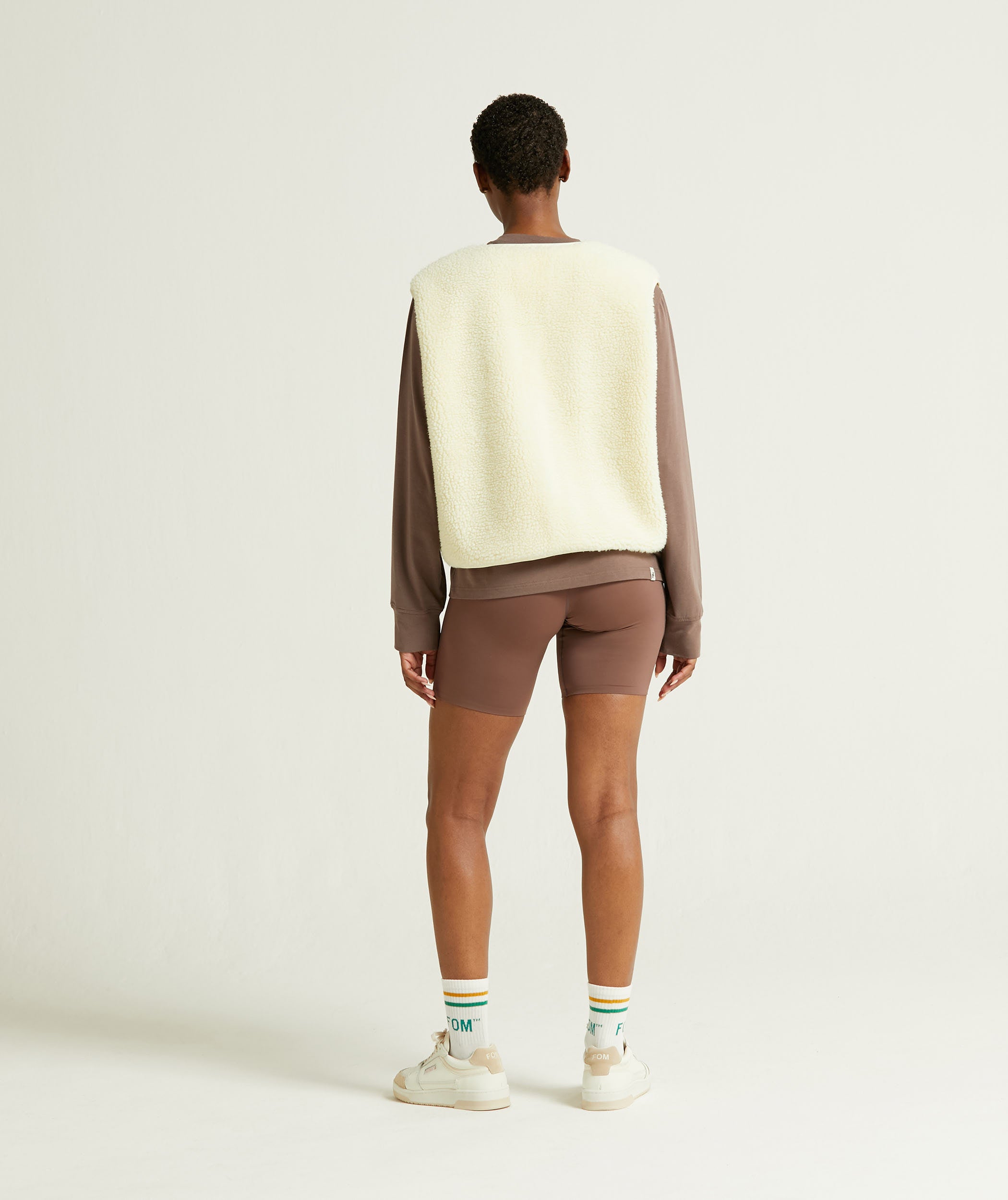 Ladies Fleece Gilet - Butter