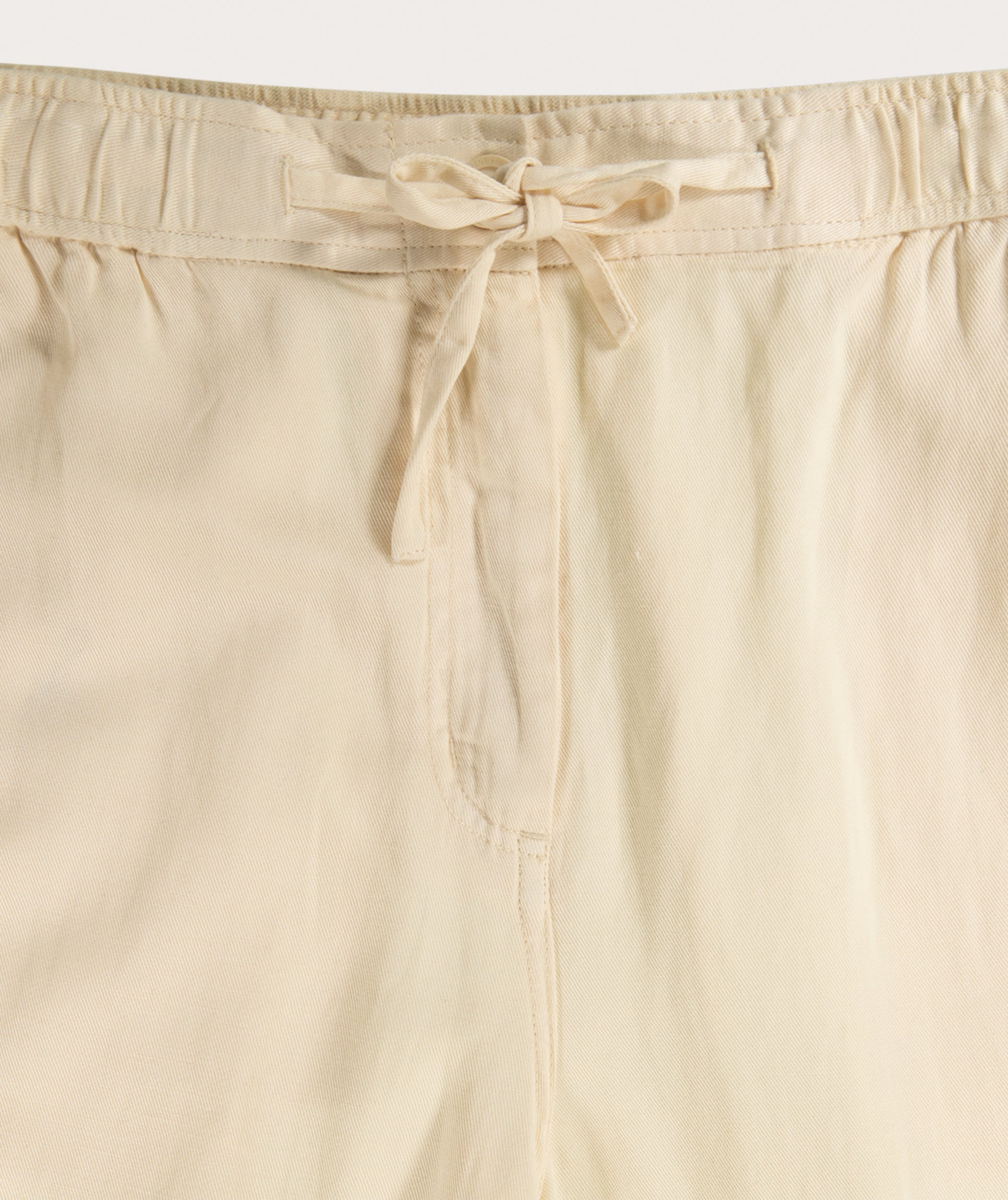 RTH DRAWSTRING SLOUCH PANT - COTTON CANVAS- NATURAL