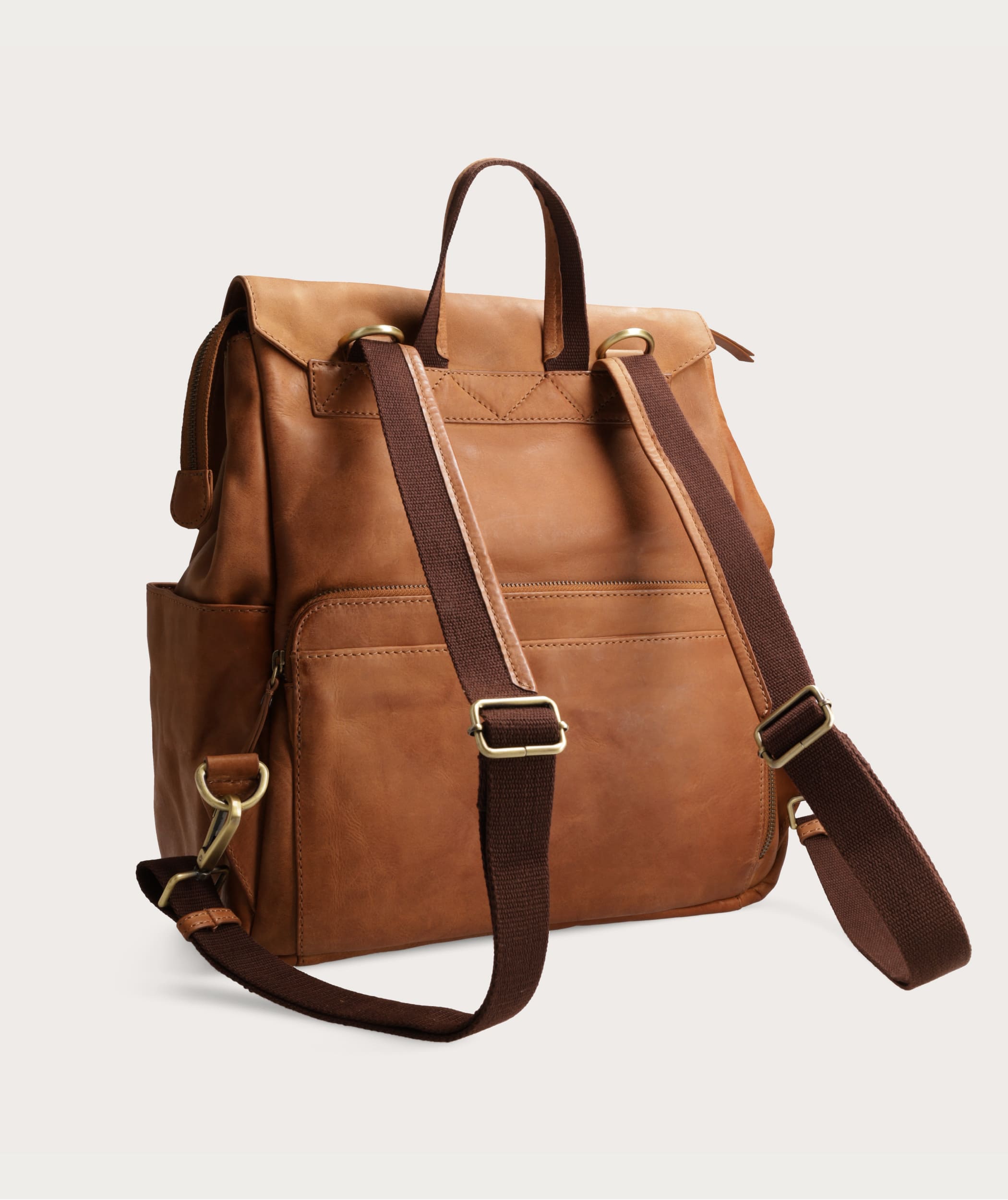 Lisa Nappy Bag - Pecan