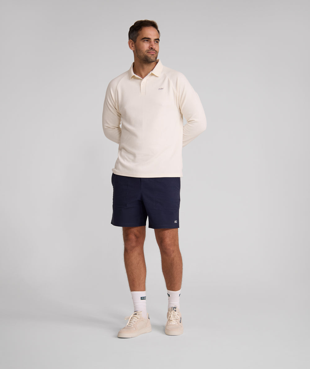 Mens FreeMotion Pull On Shorts - Navy