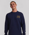 Mens Windhond Graphic Sweater - Navy