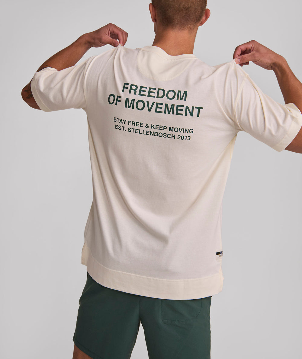 Mens Windhond Tee - Vanilla Sorbet