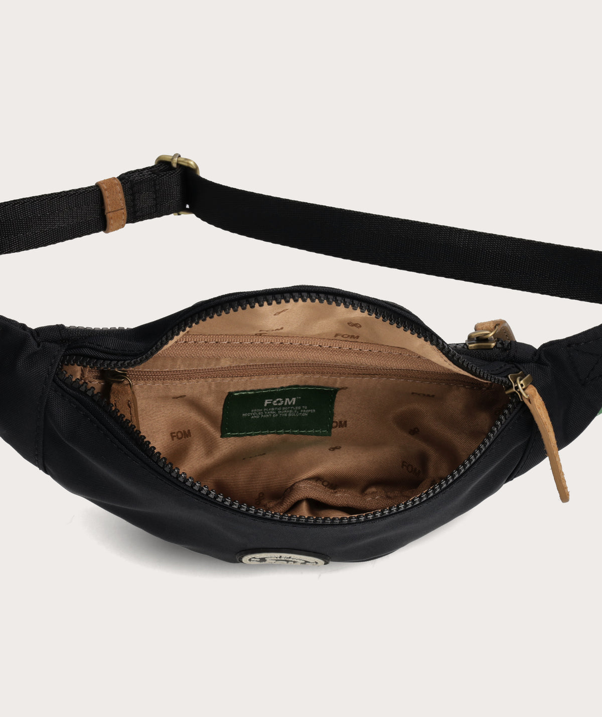 FOM Recycled Moonbag - Black