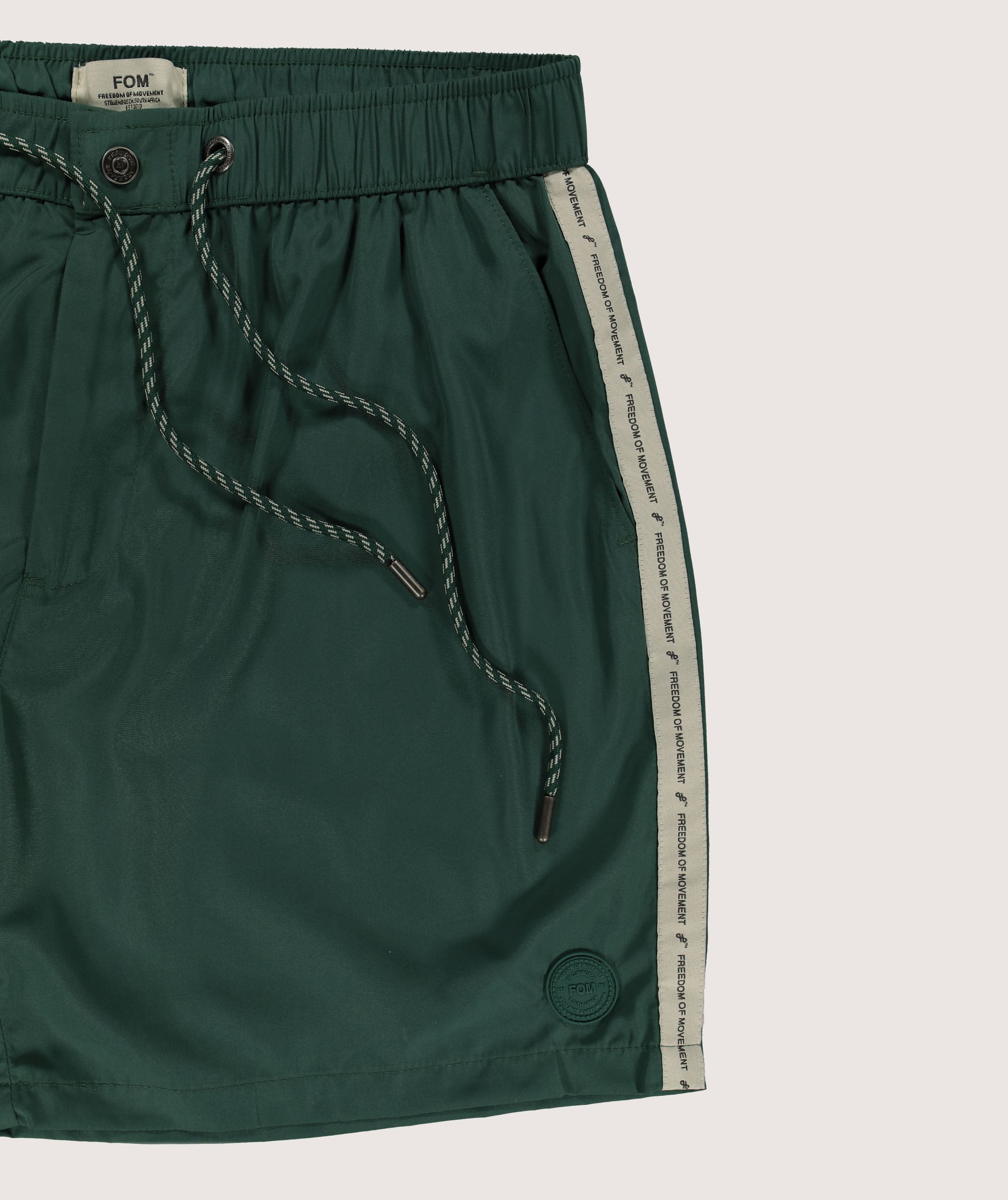 Mens Swimming Shorts Pine Green