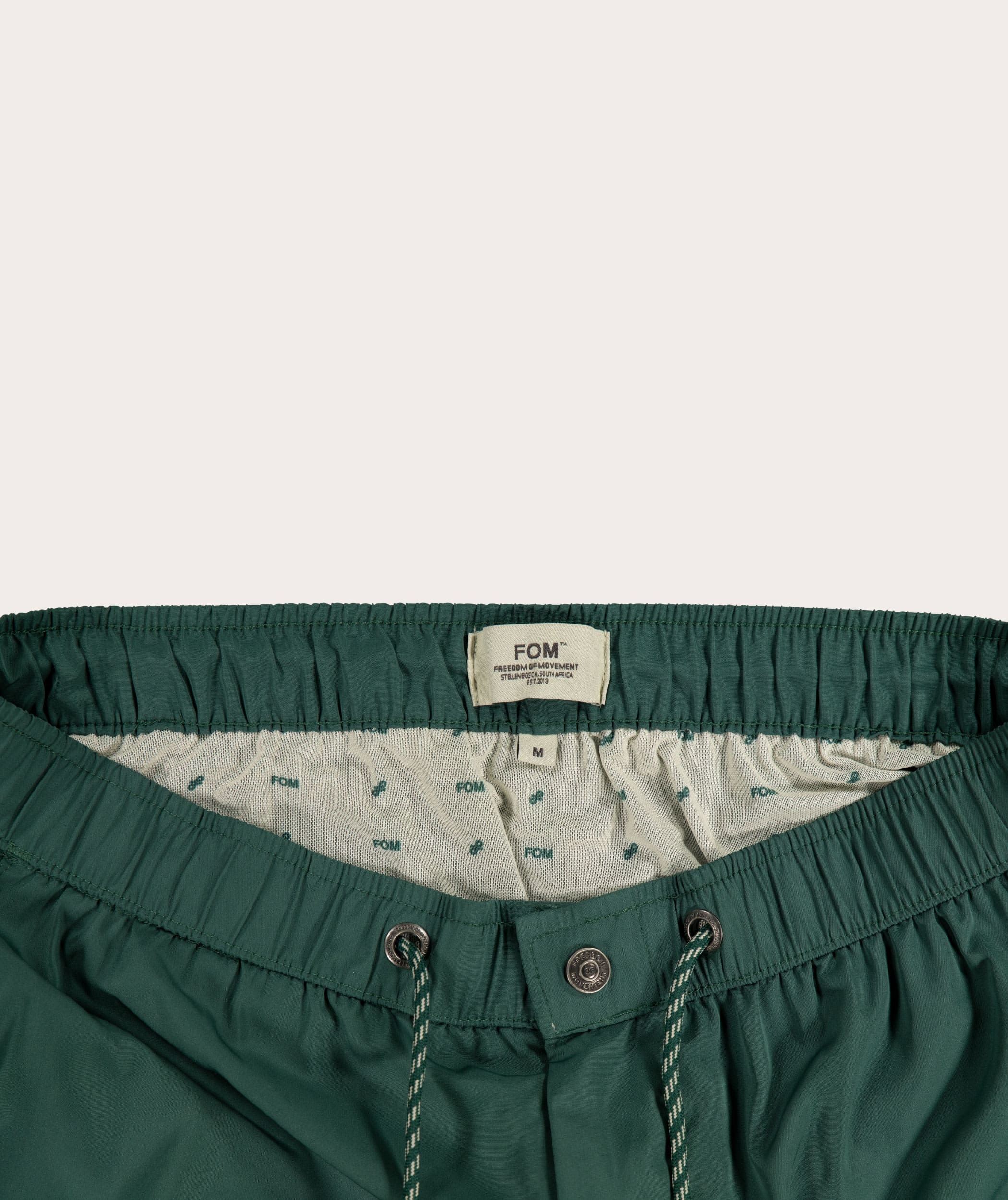 Mens Swimming Shorts Pine Green
