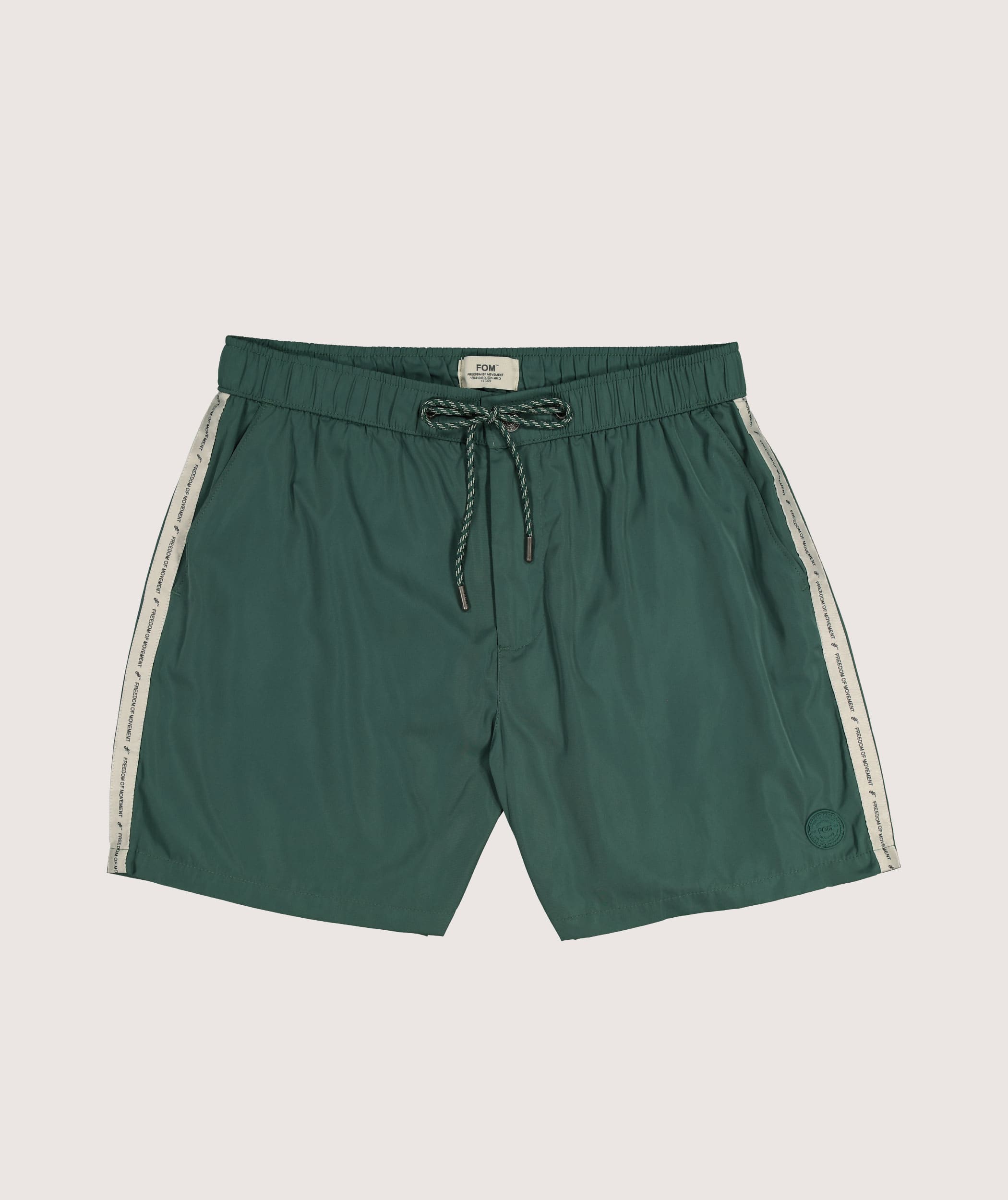 Mens Swimming Shorts Pine Green
