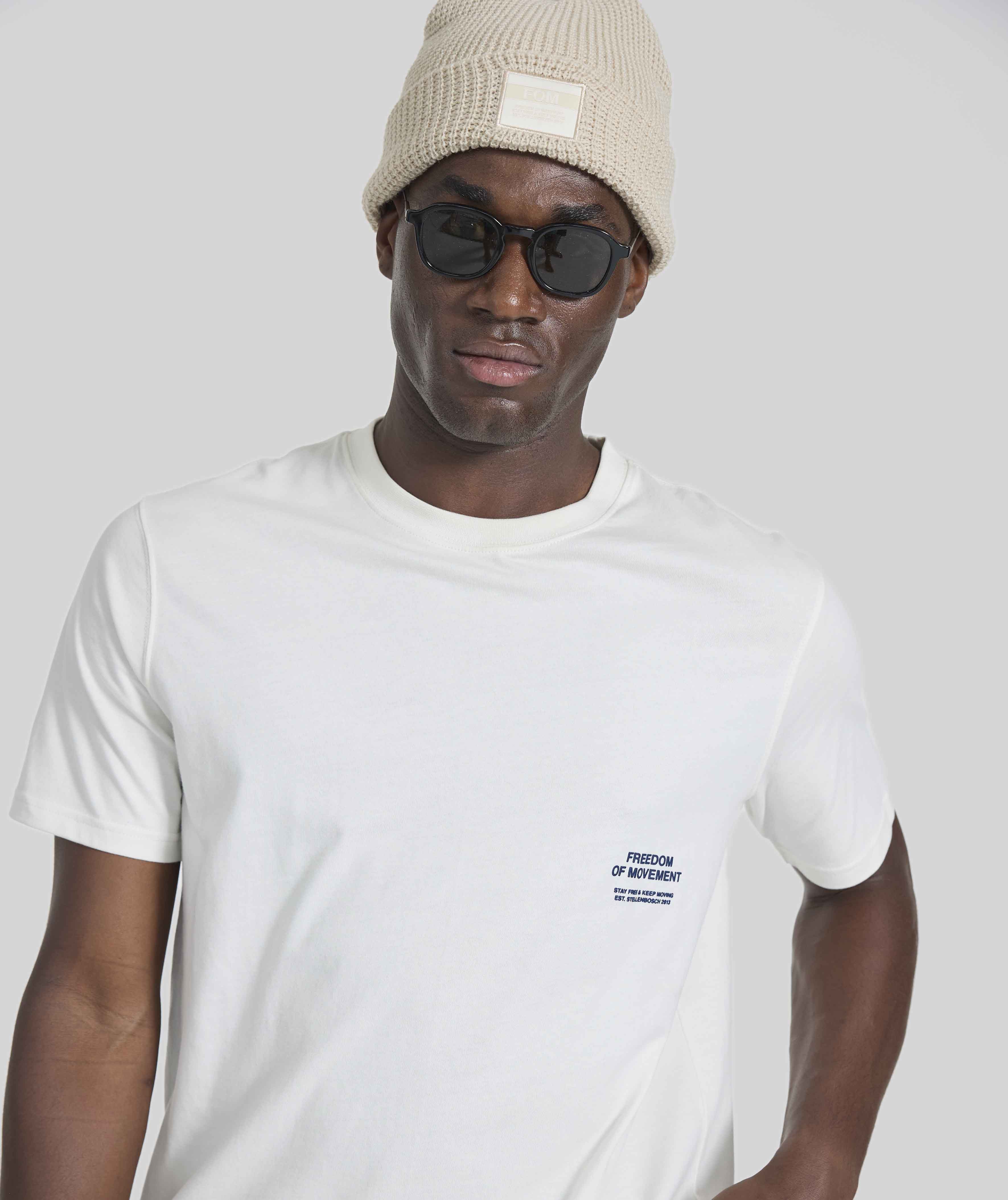 Mens Arniston Graphic Tee - Ivory