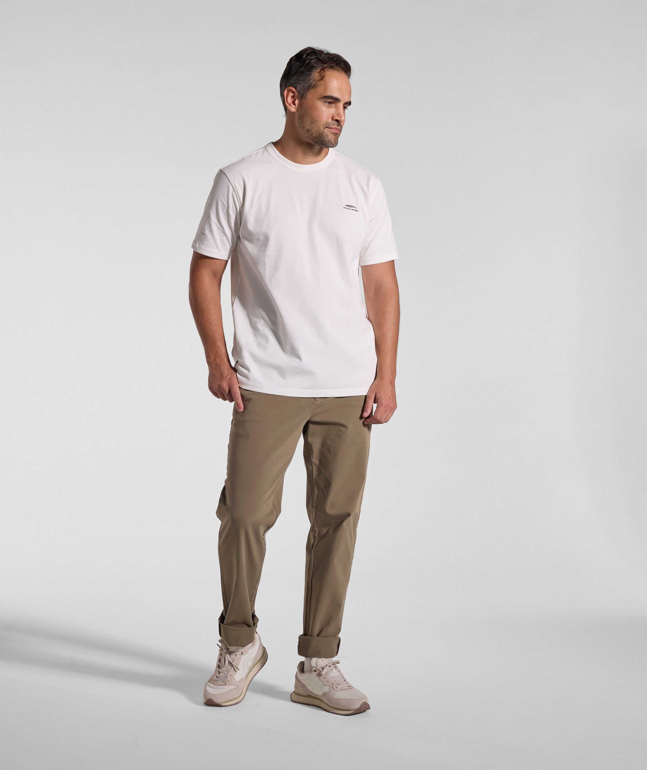 Mens Atlantic Sardine Regular Tee - Sea Salt