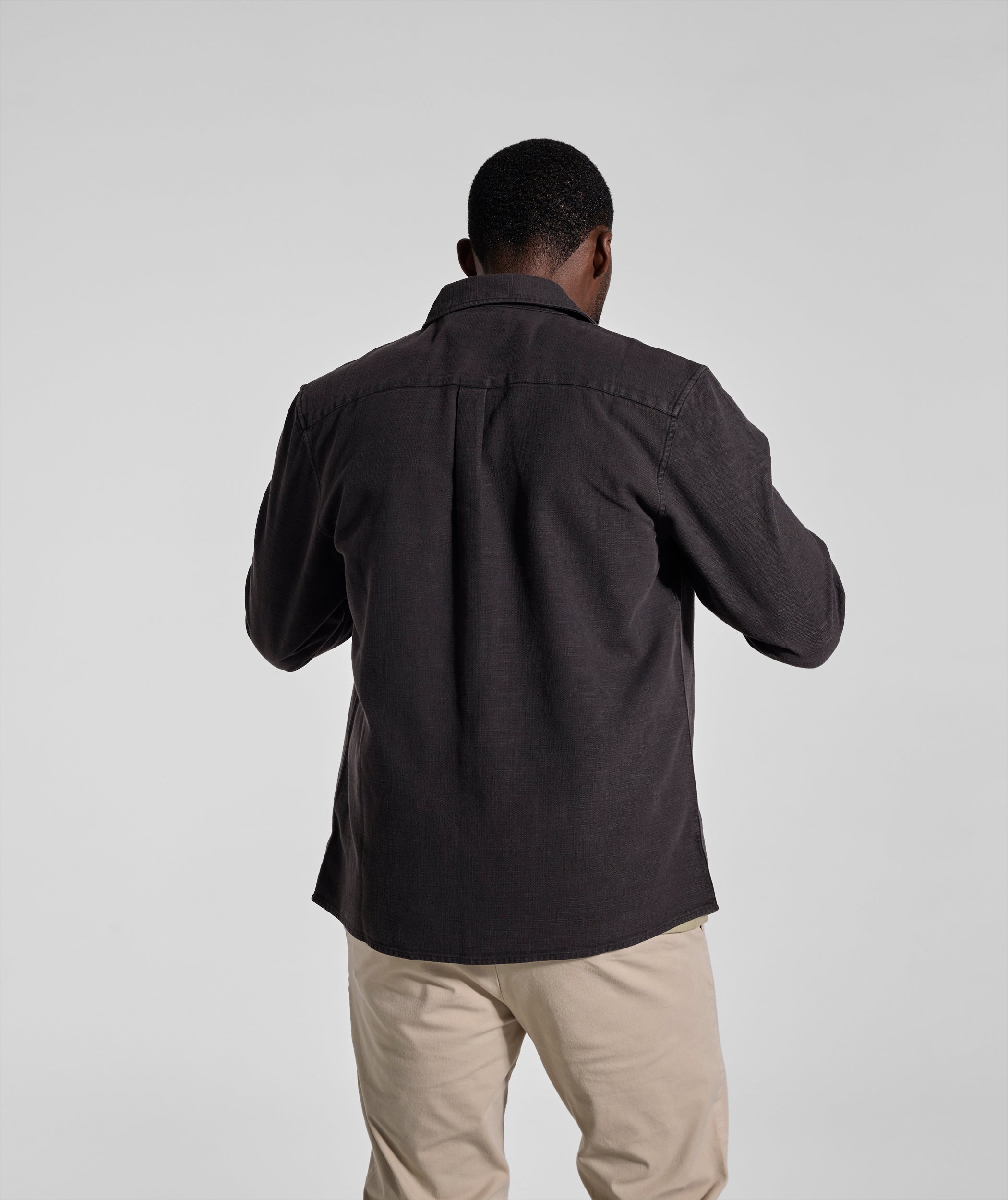 Mens Organic Cotton Shirt - Black