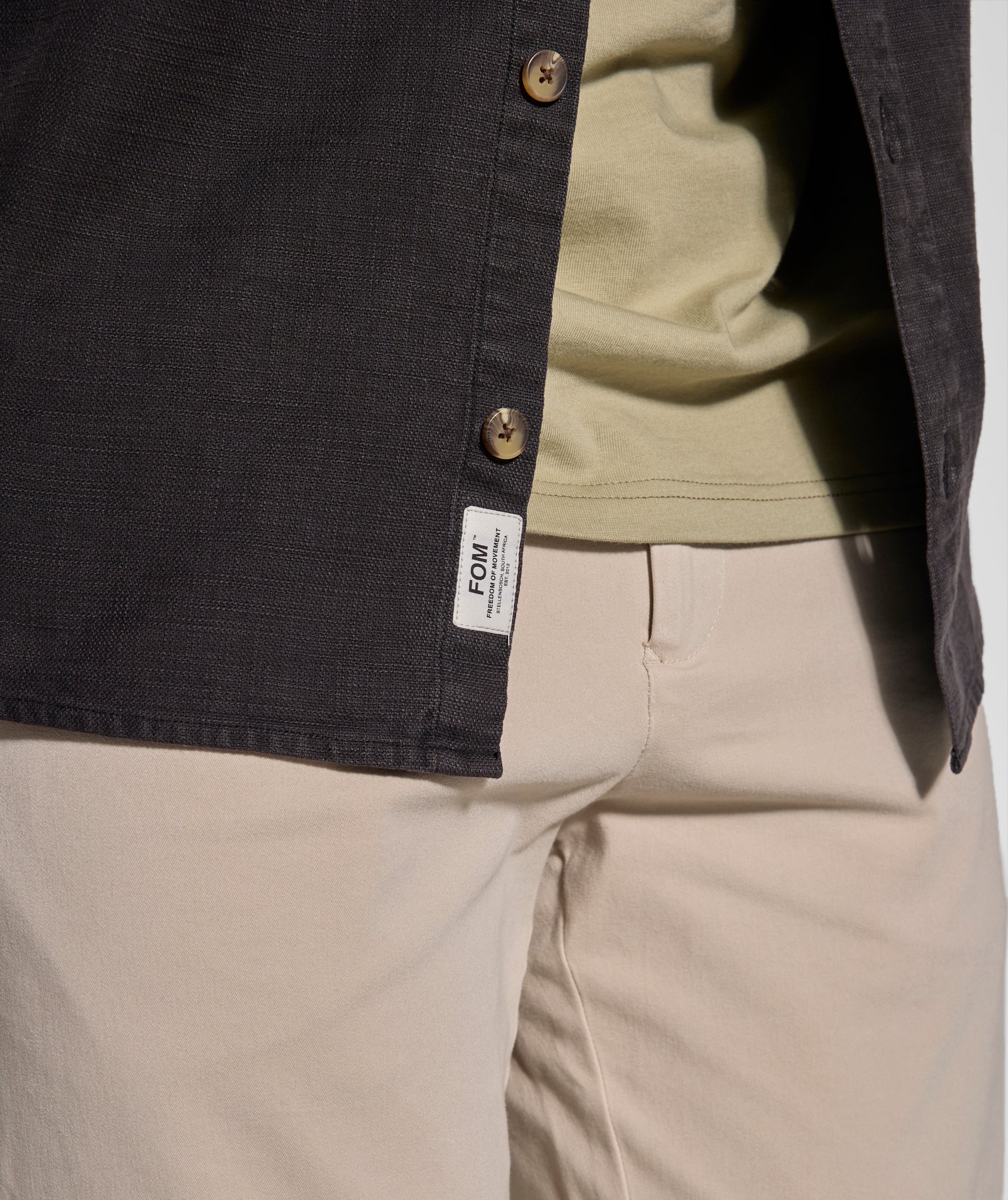 Mens Organic Cotton Shirt - Black