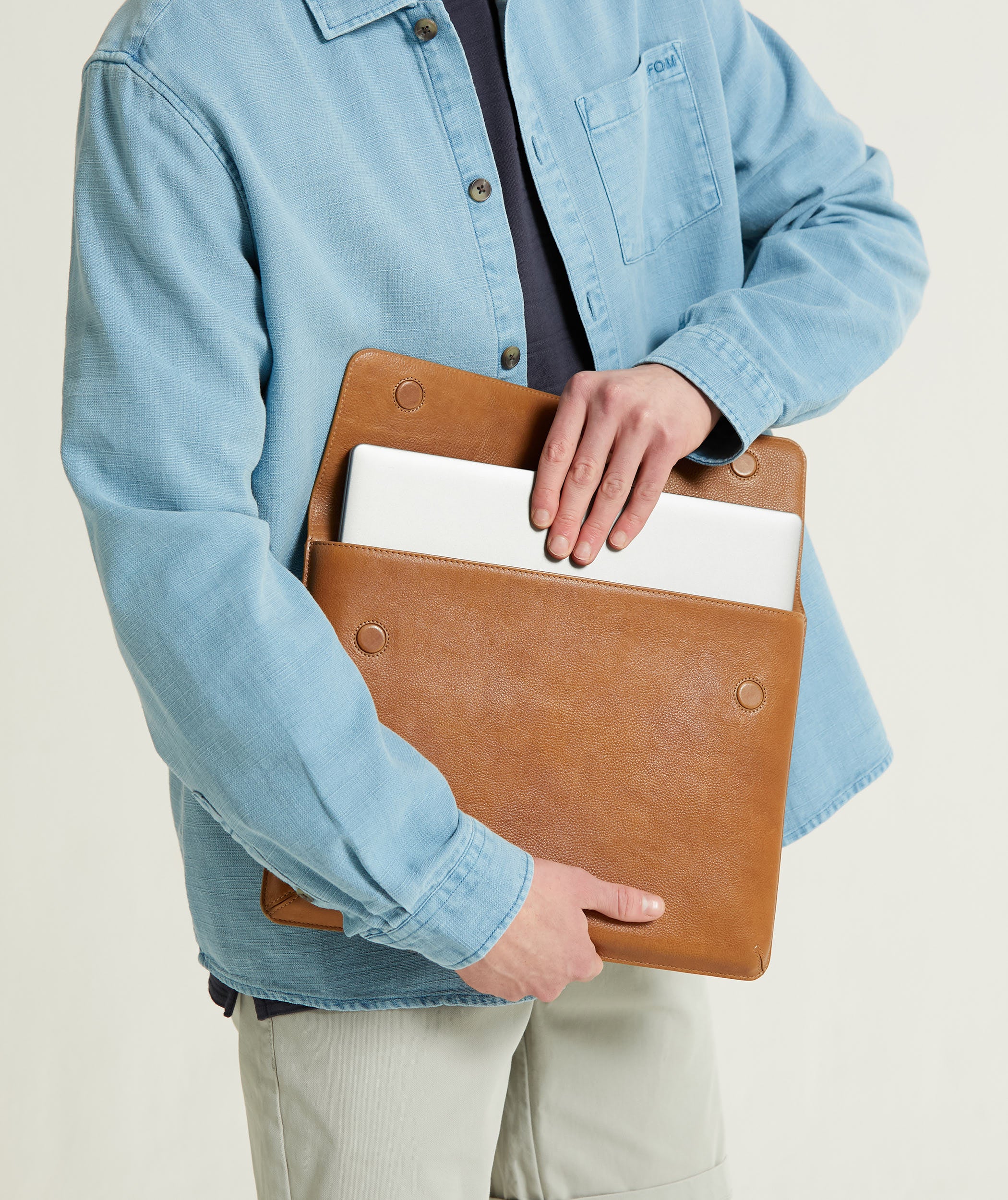 Laptop Sleeve 14" - Pebble Tan
