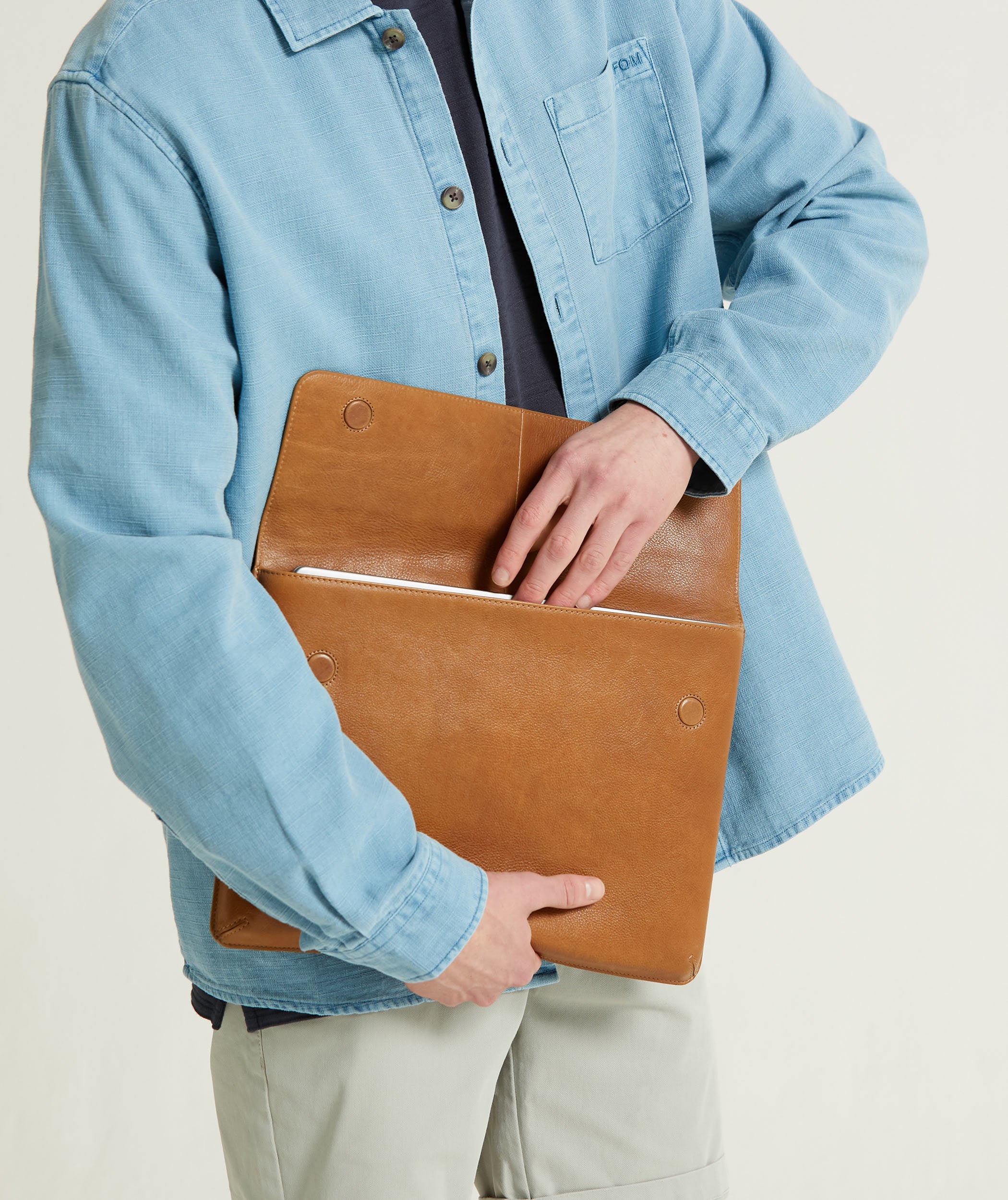 Laptop Sleeve 14" - Pebble Tan