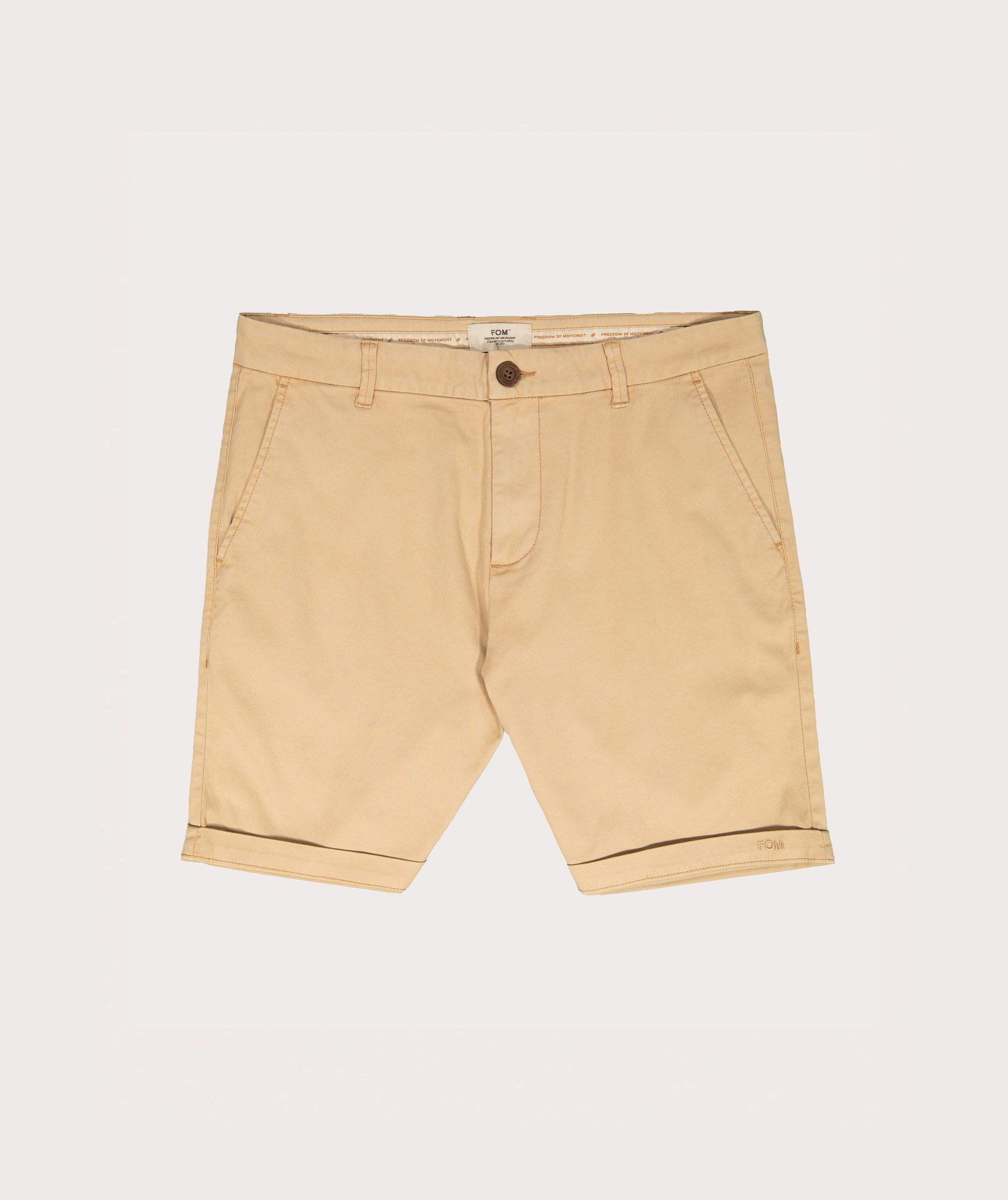 Mens Chino Shorts - Royal Beige