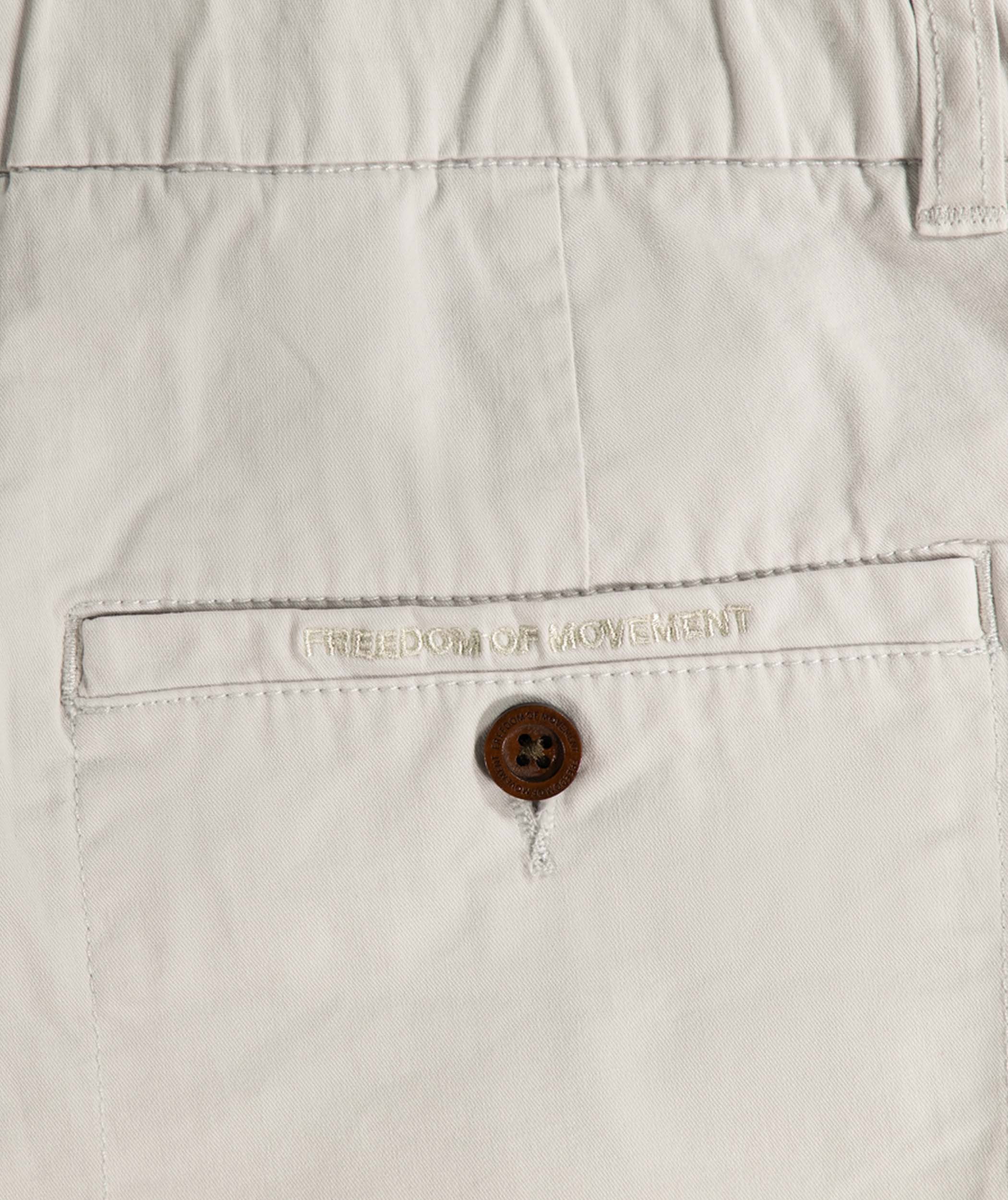 Men's Cotton Stretch Chino Shorts - Light Cement