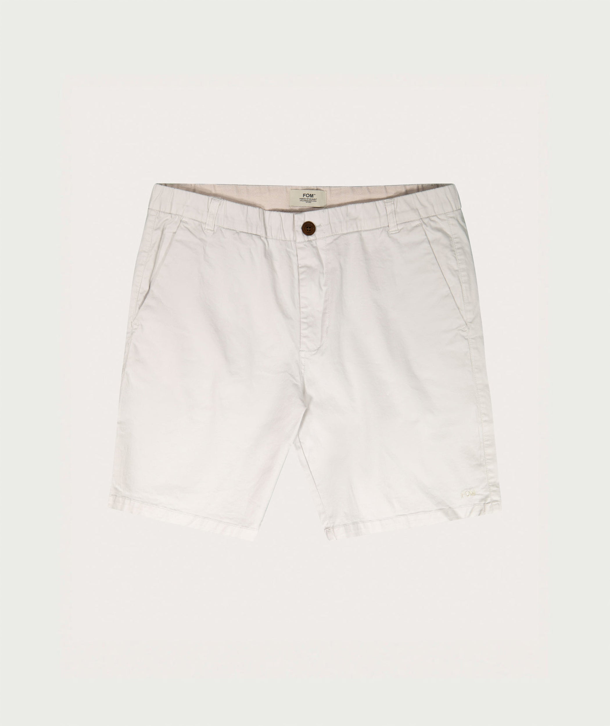 Men's Cotton Stretch Chino Shorts - Light Cement