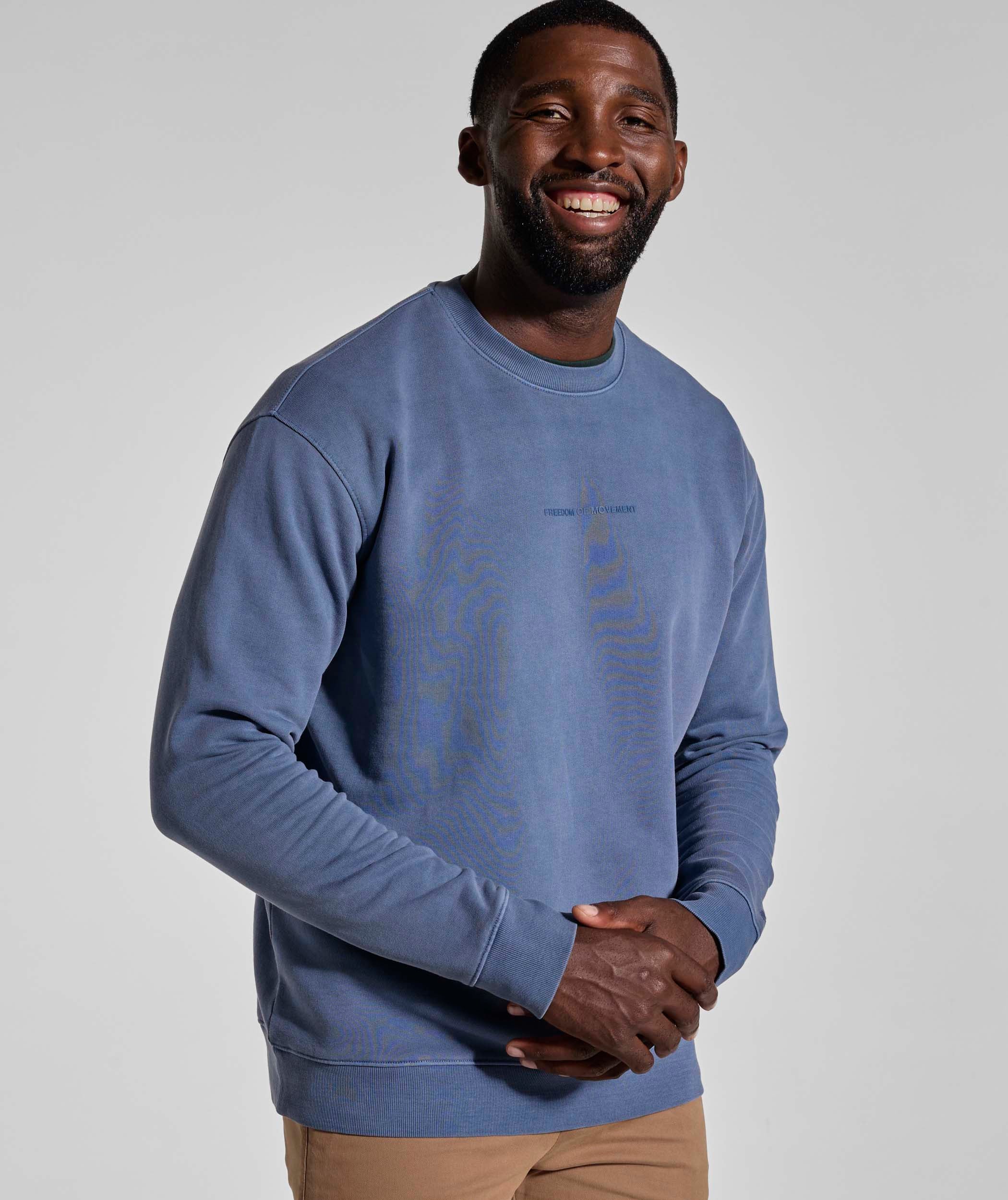 MensWashedCrewNeckSweater-