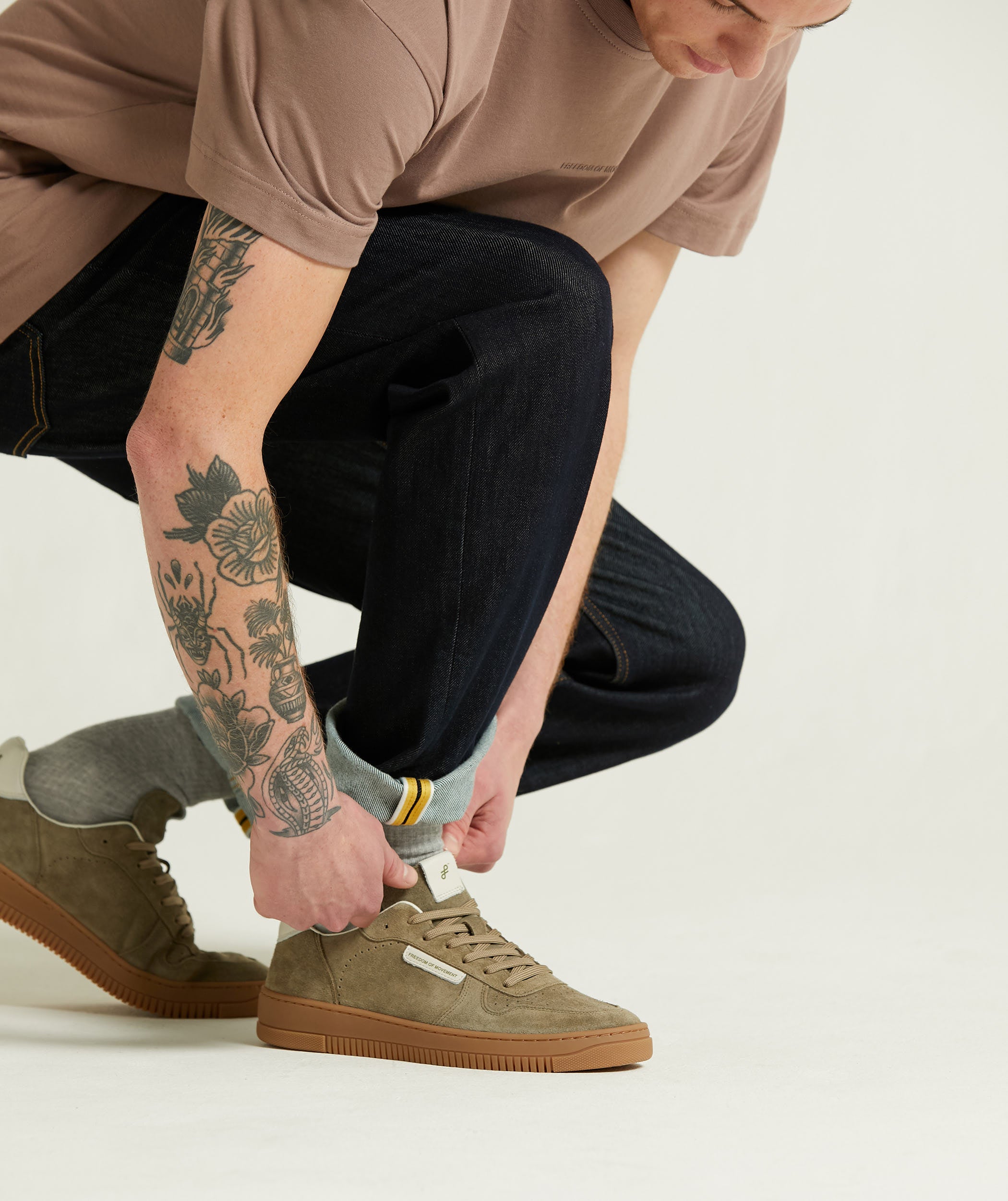 Mens Tekkie -  Truffle