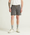 Mens Cotton Drawcord Shorts - Charcoal