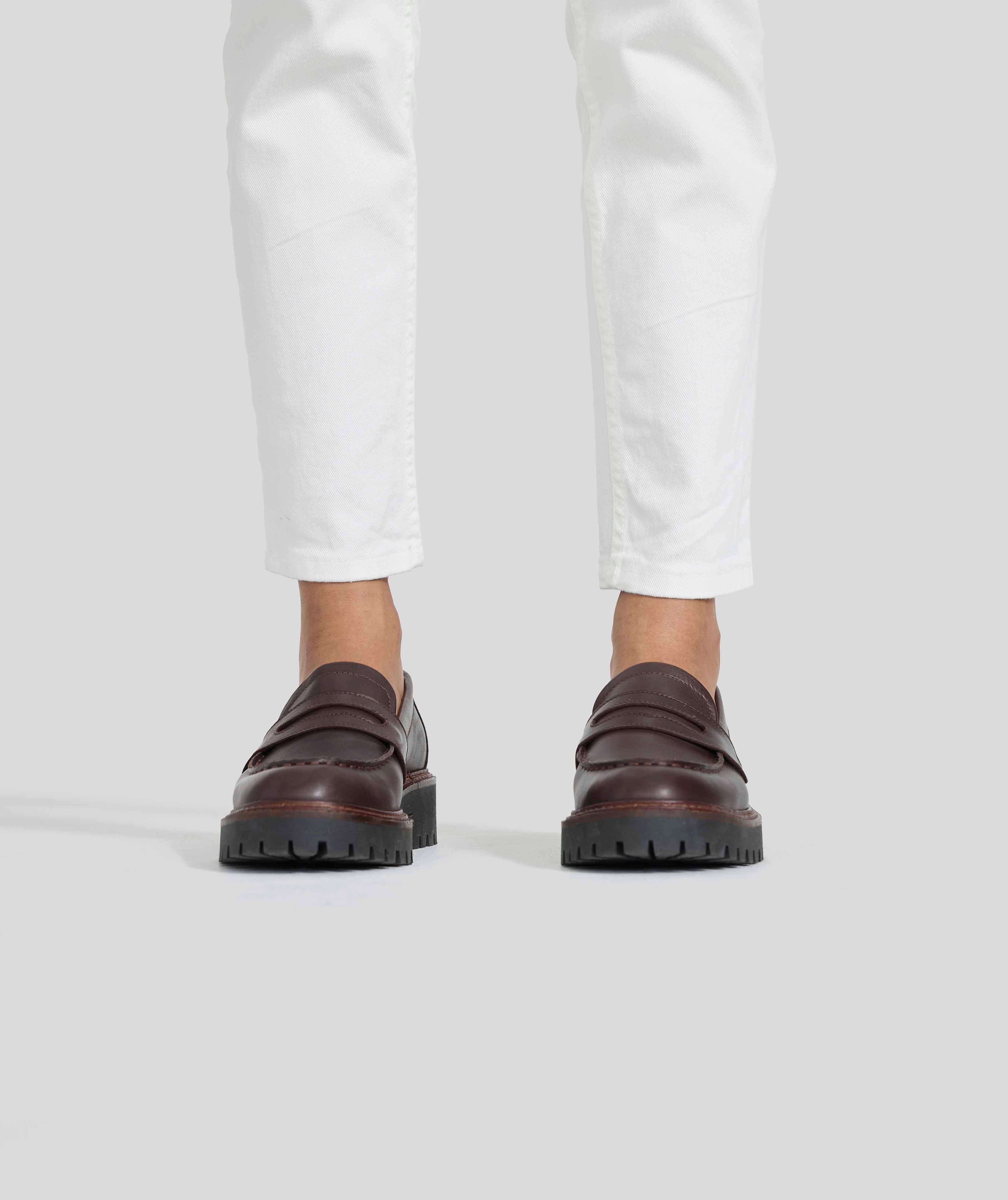 Penny Loafer - Cherry Chocolate
