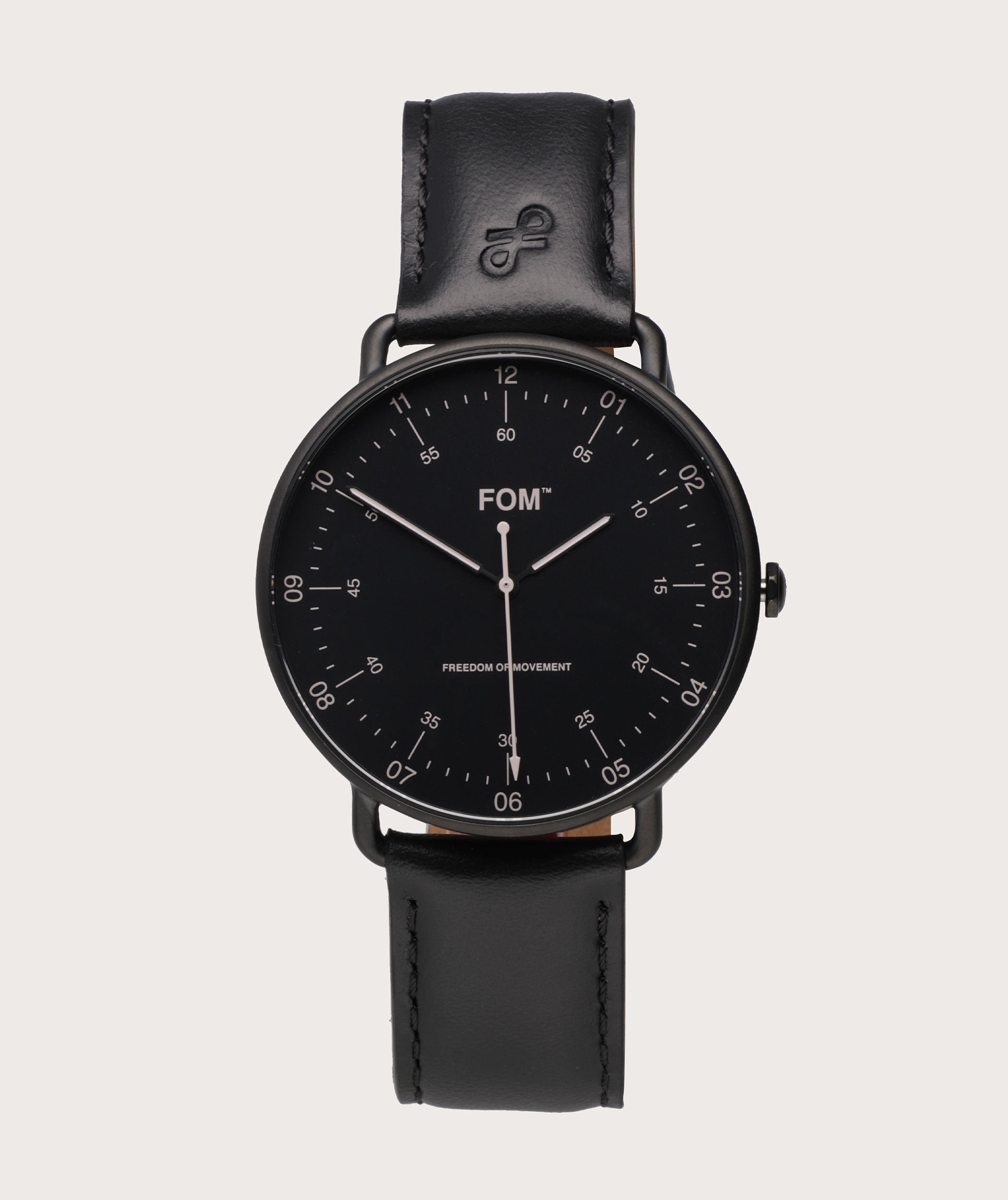 Pilot Matte Black/ Black - Black (42mm)