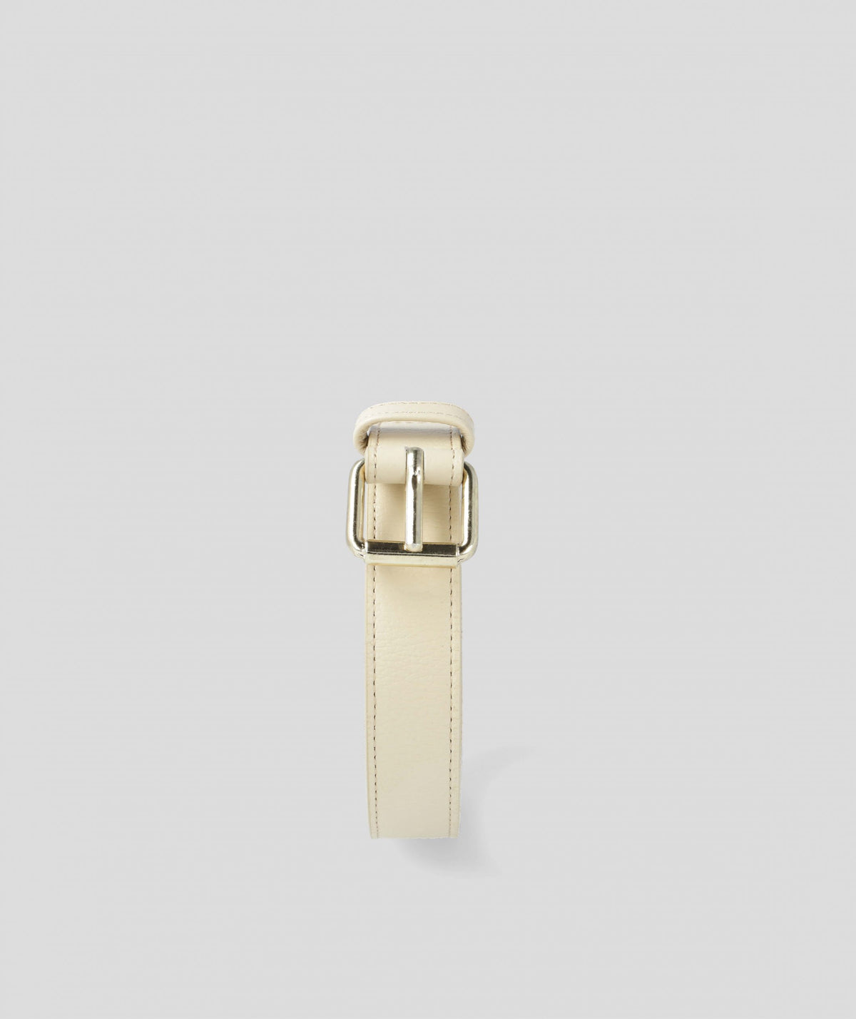 Ladies Nude Belt - Gold Buckle