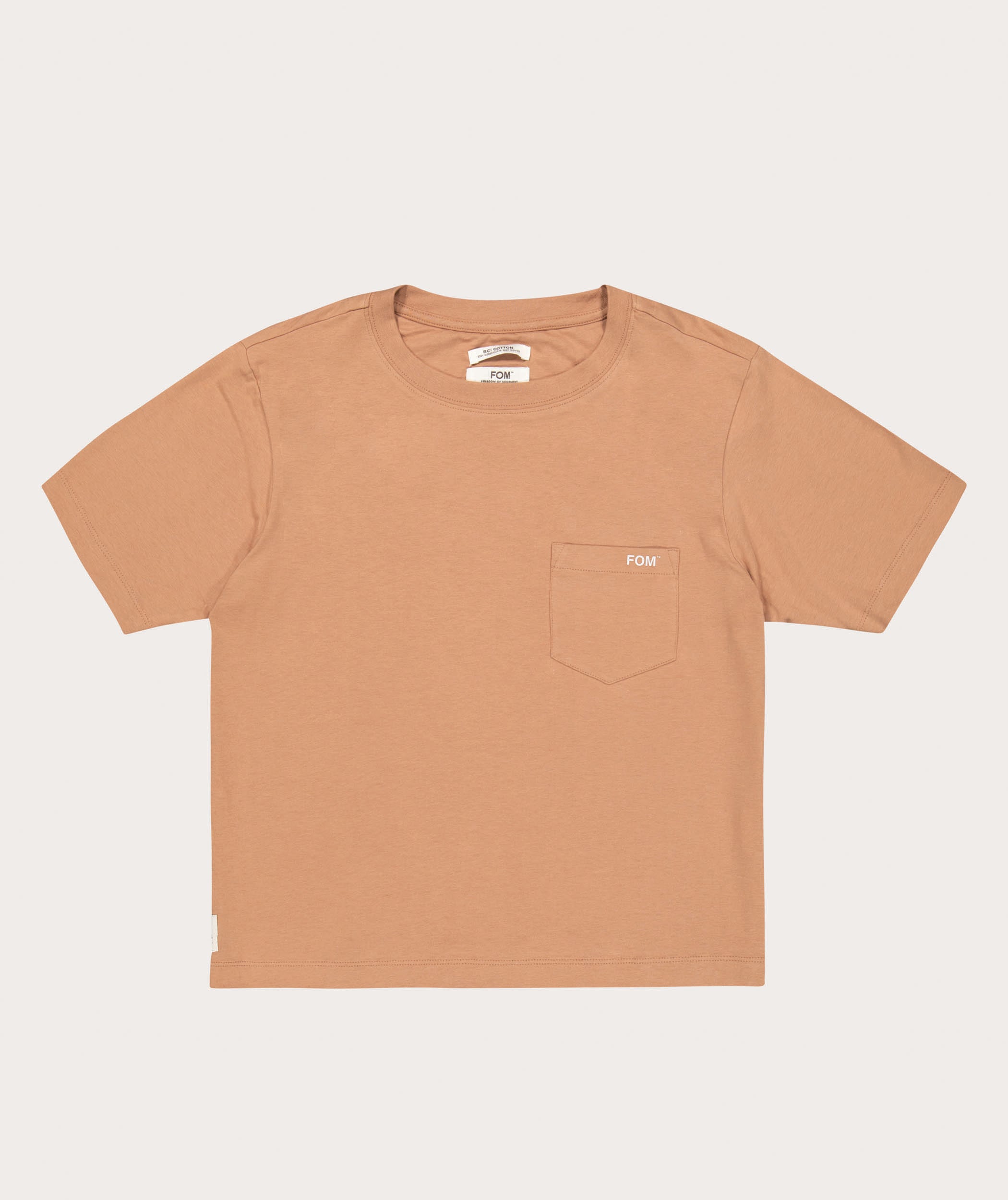 Ladies Standard Cotton Tee  - Caramel