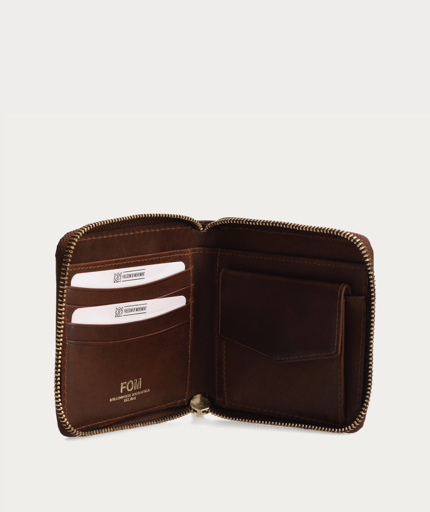 Square Zip Wallet - Okavango