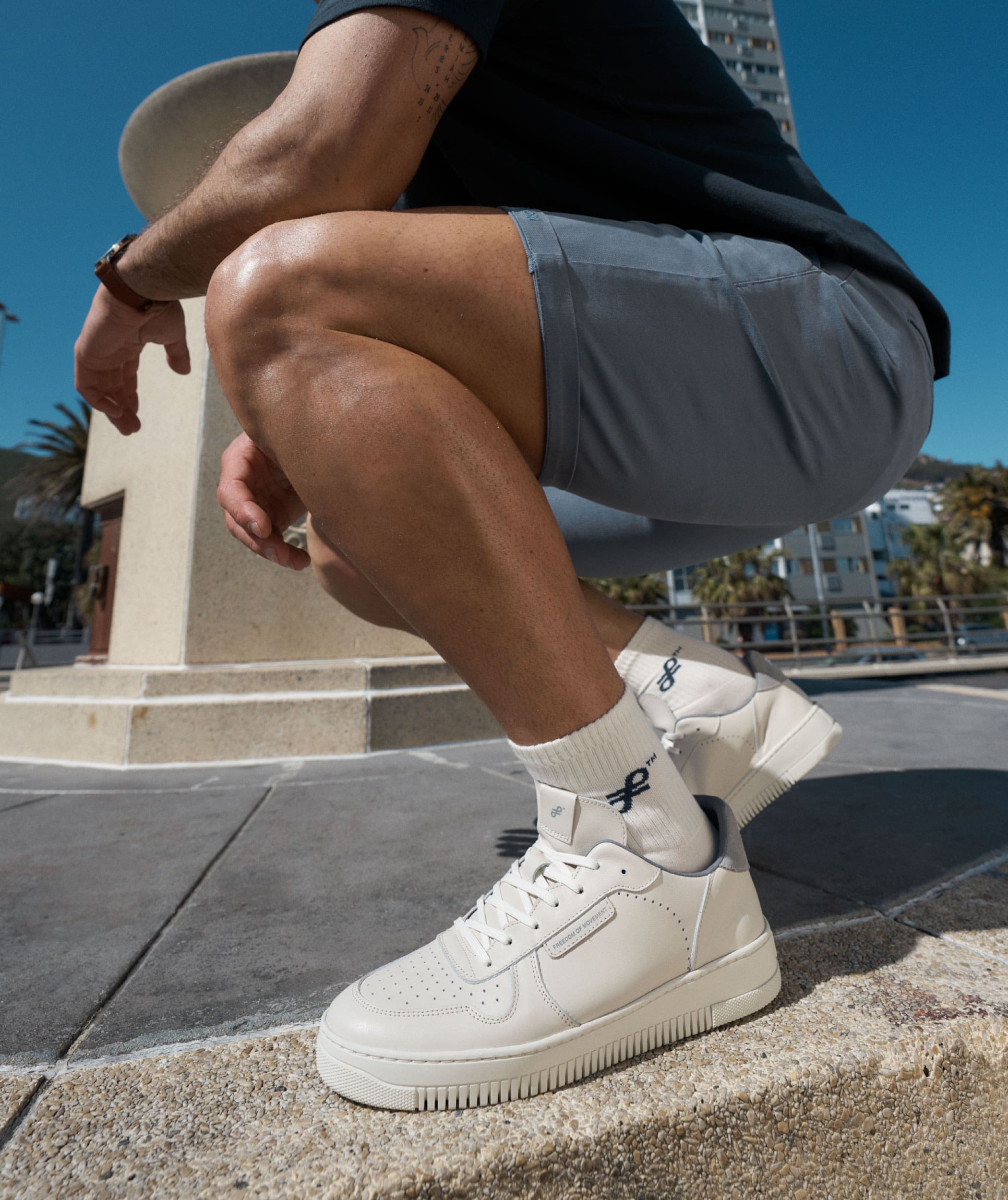 FOM Mens Tekkie Off White Storm FOM Mens Tekkie Off White Storm
