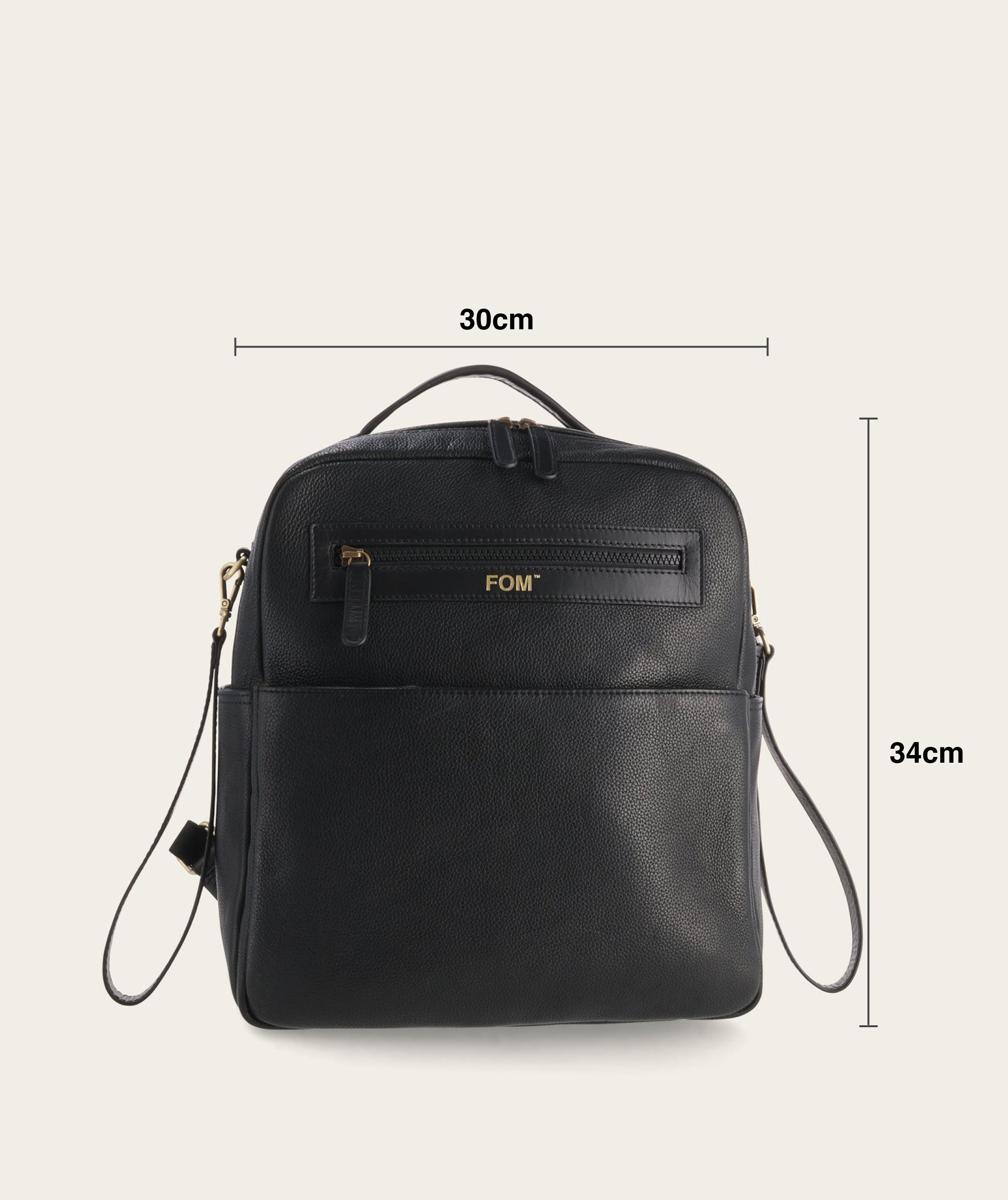 FOM Lenny - Pebble Black