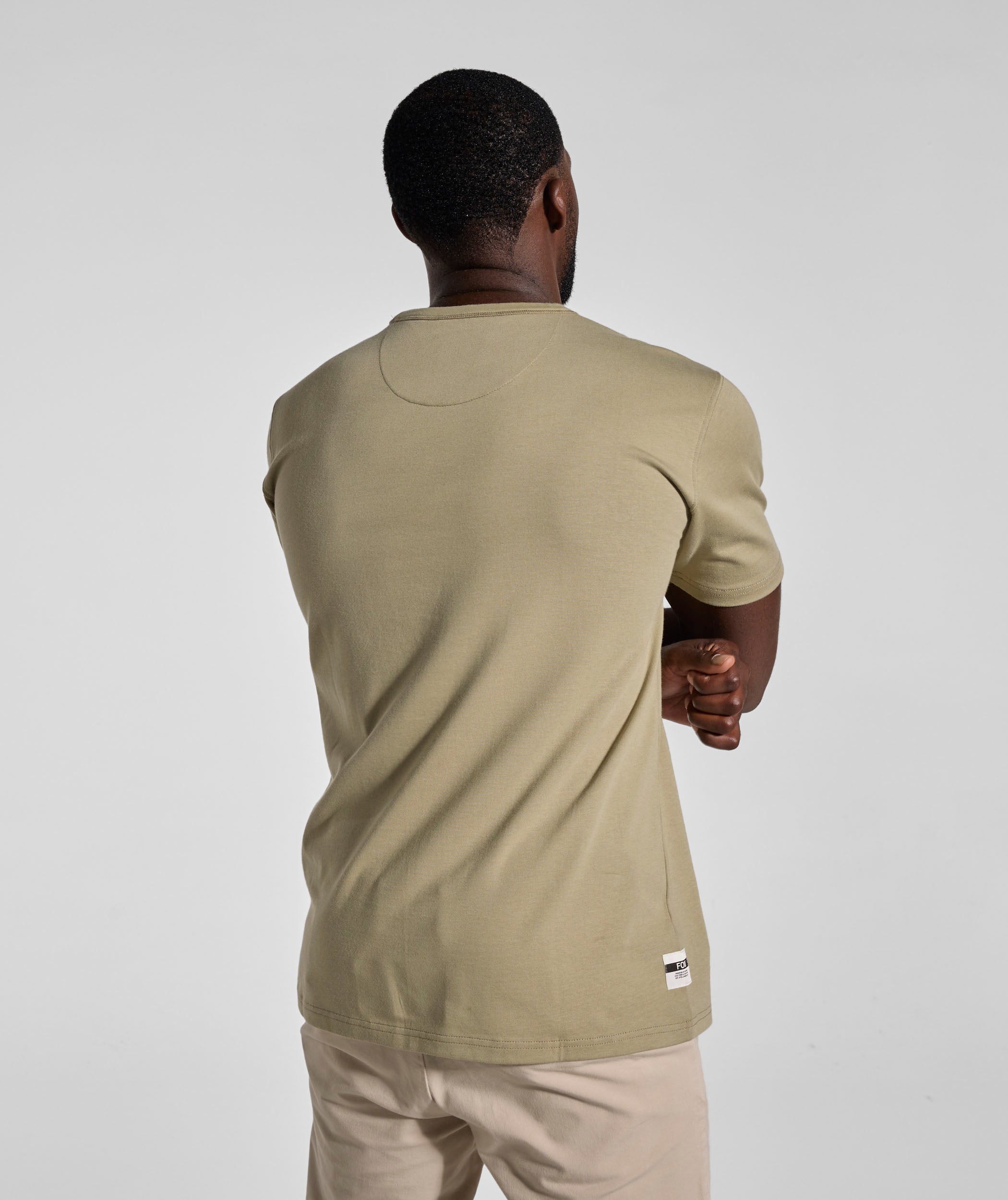 Mens Rainbow Trout Regular Tee - Creek Green