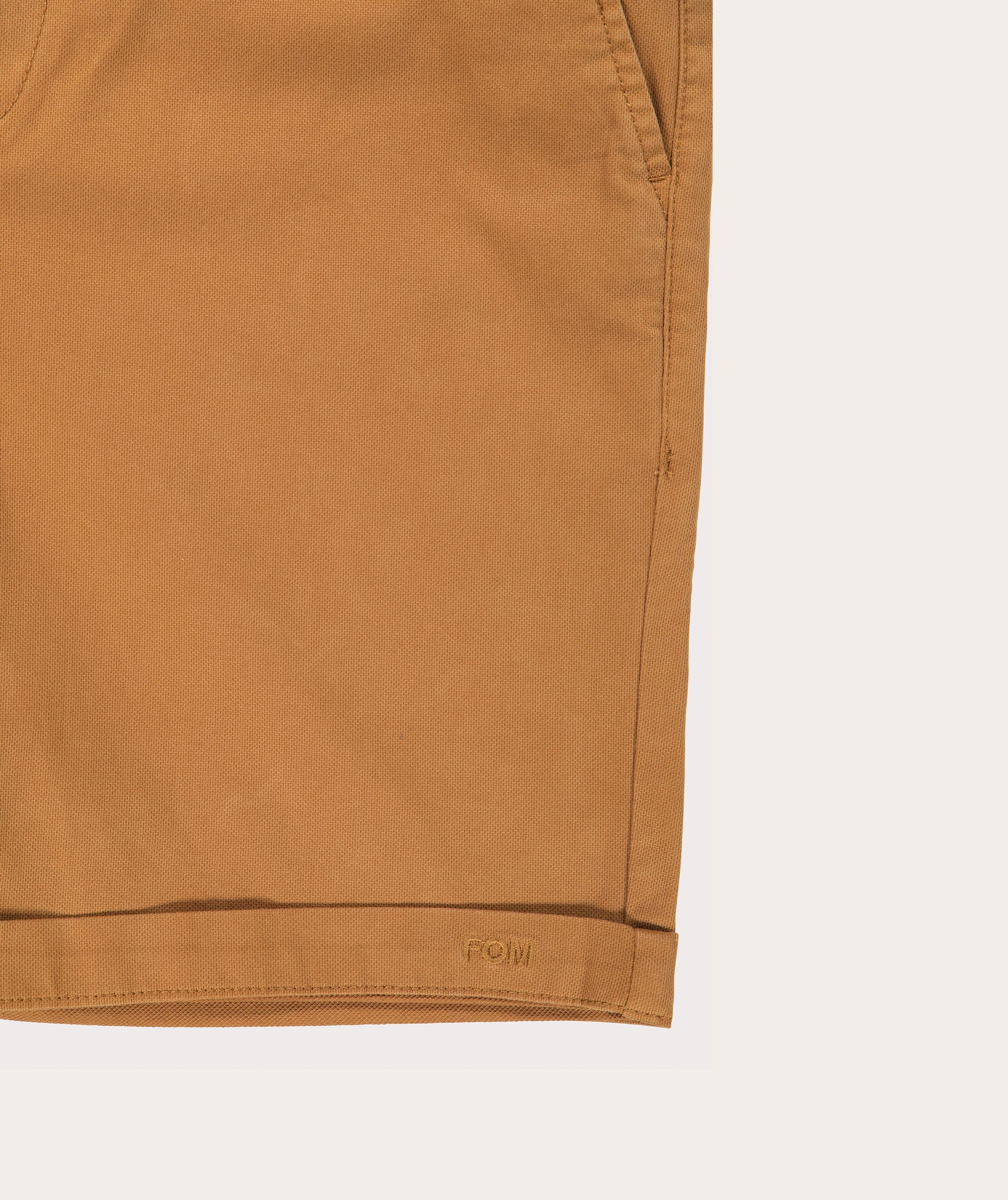 FOM Chino Shorts Tobacco Brown