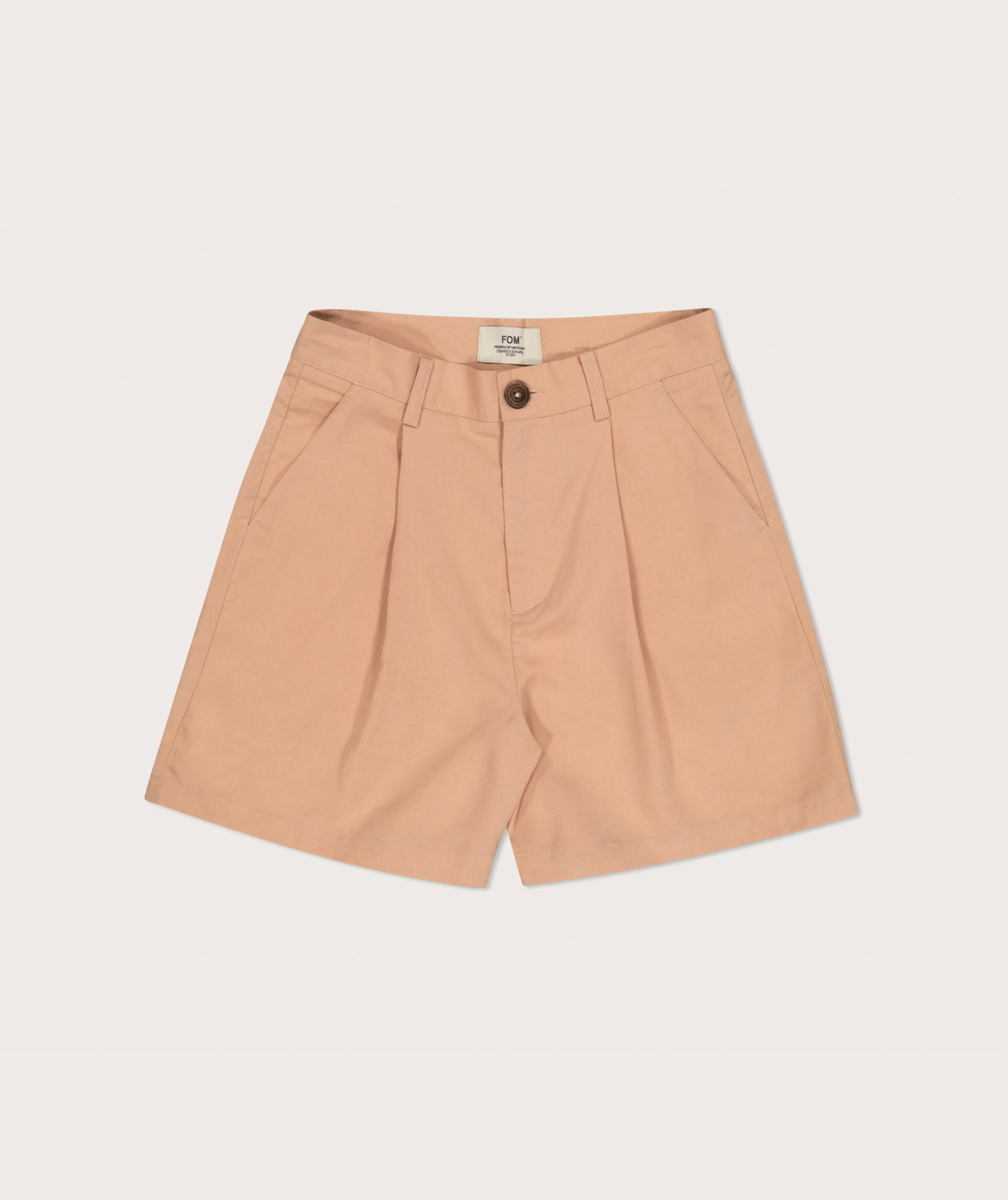FOM Ladies Fitted Shorts Dusty Pink