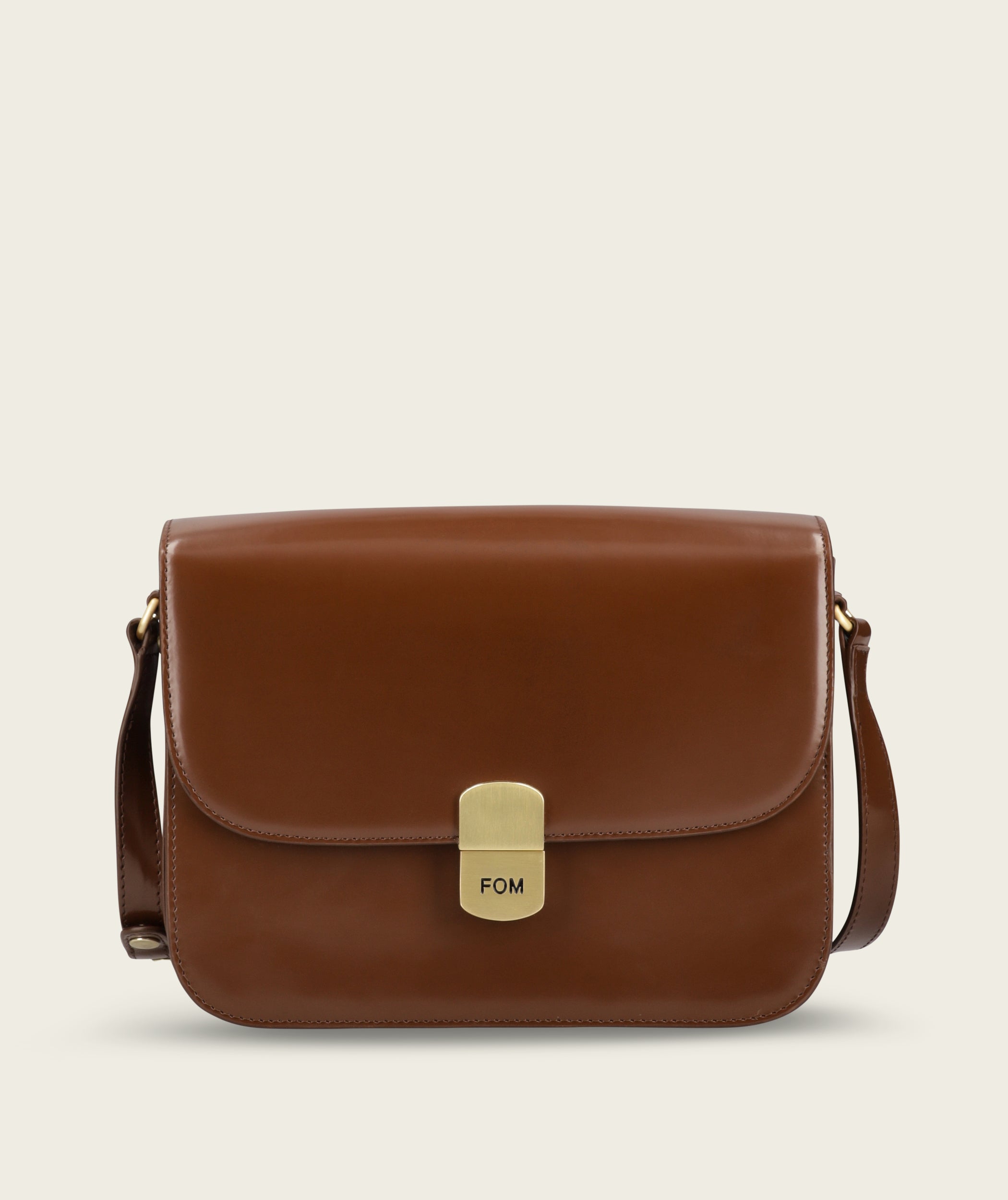 Ava - Patent Brown