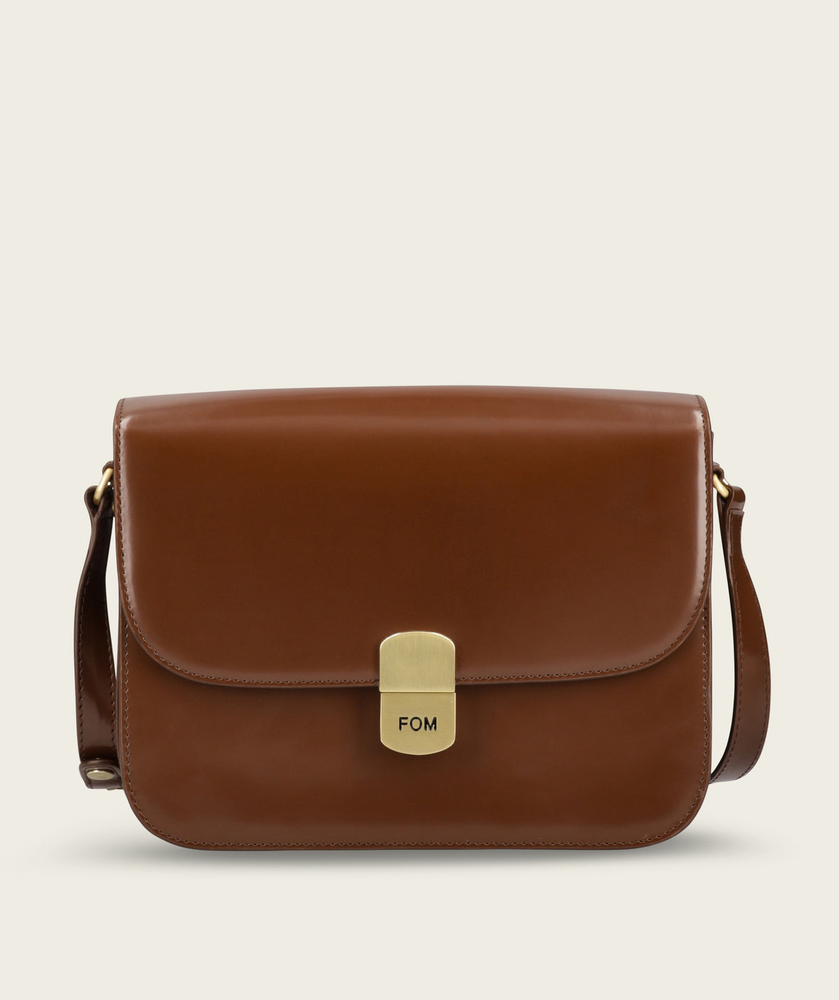 Ava - Patent Brown