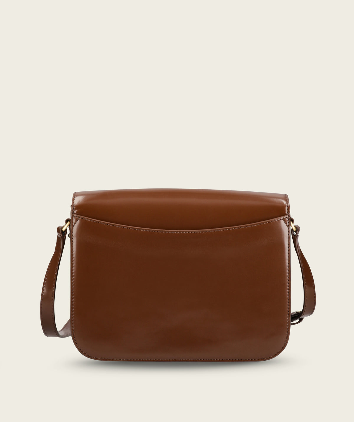Ava - Patent Brown