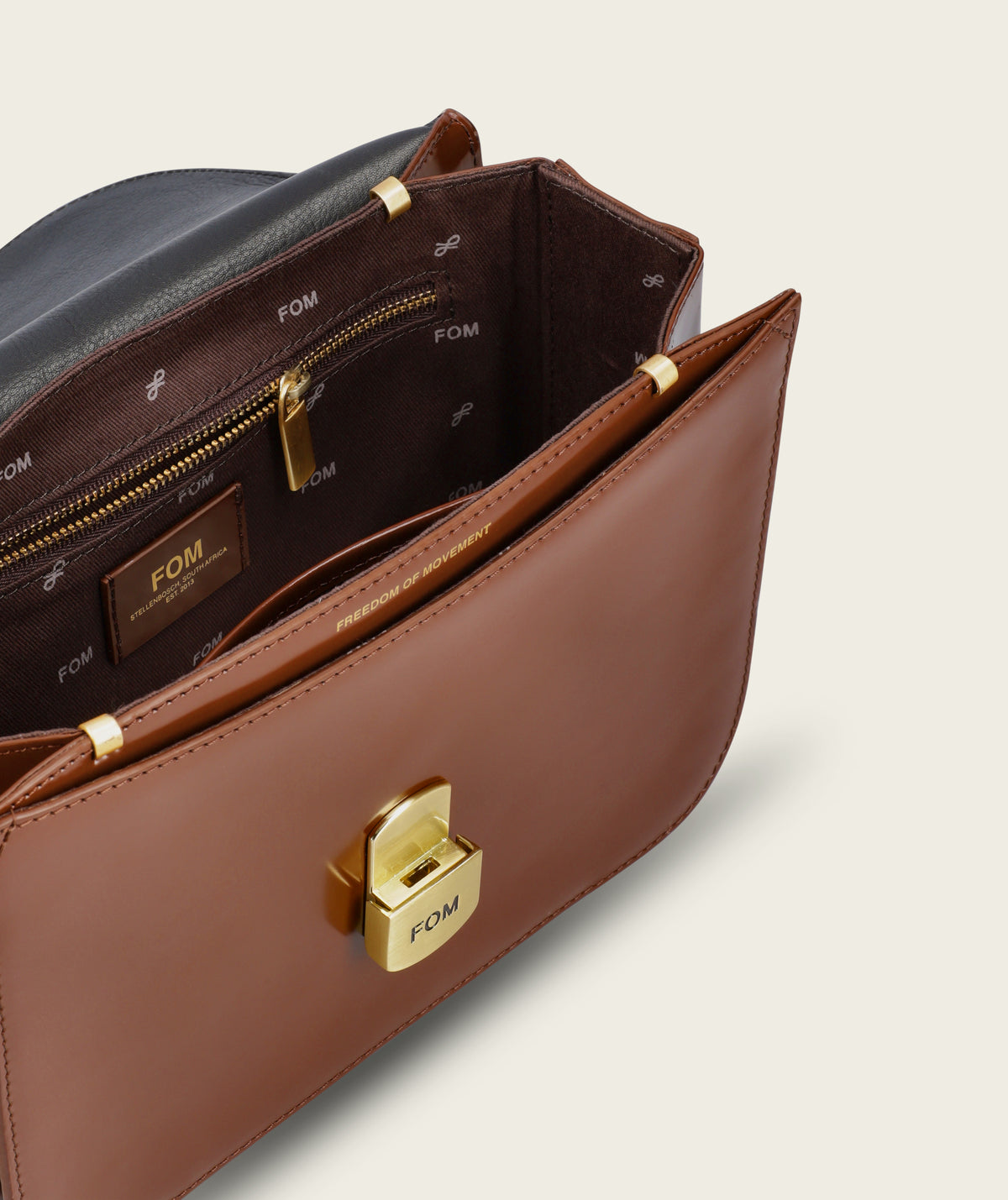 Ava - Patent Brown