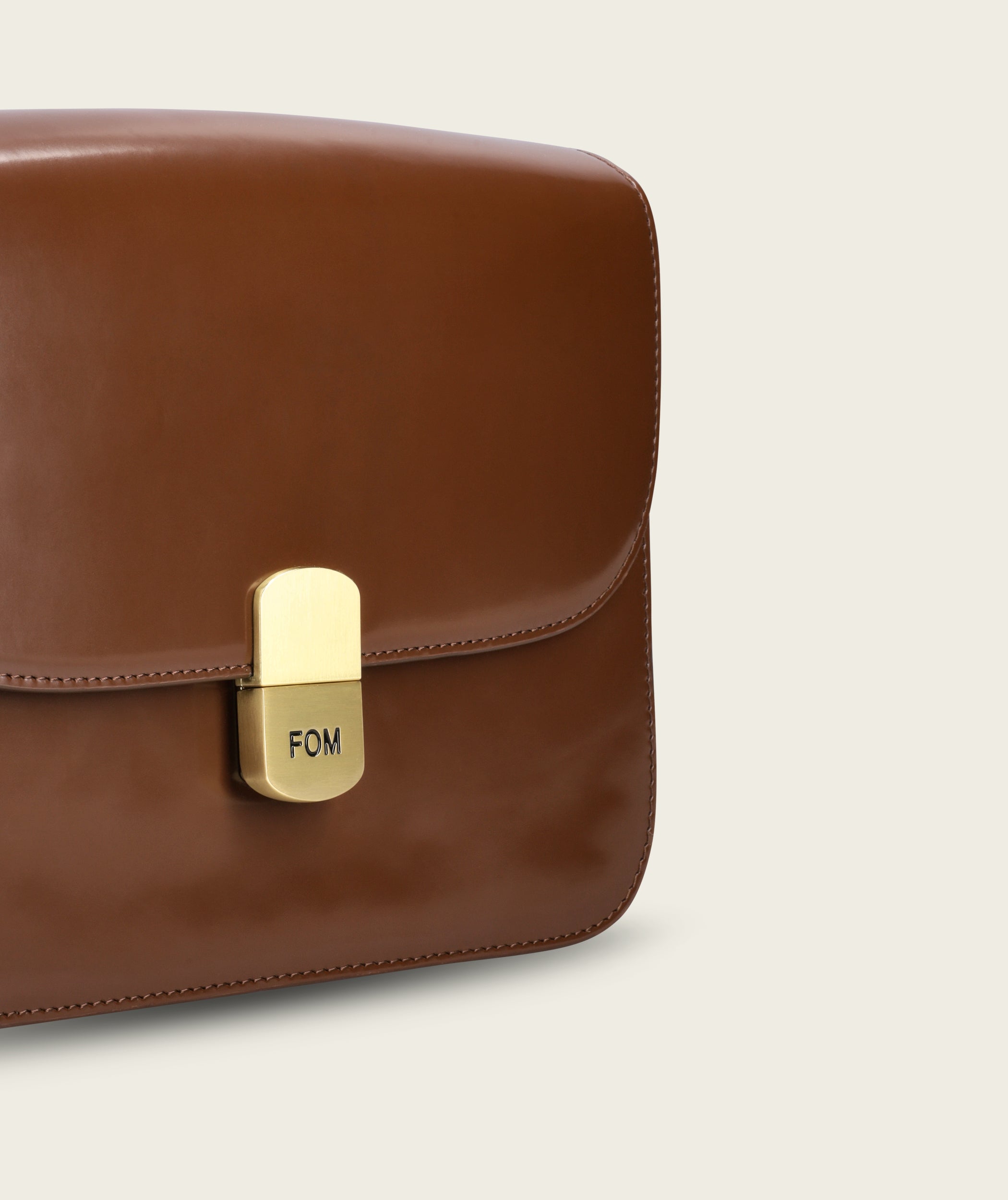 Ava - Patent Brown