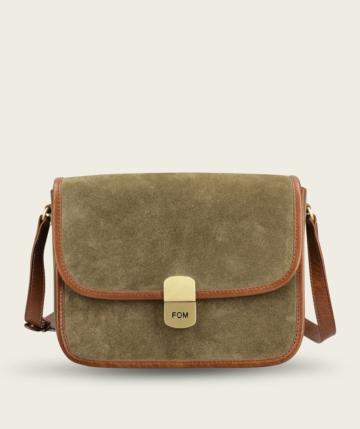 Ava - Suede Green/ Brown