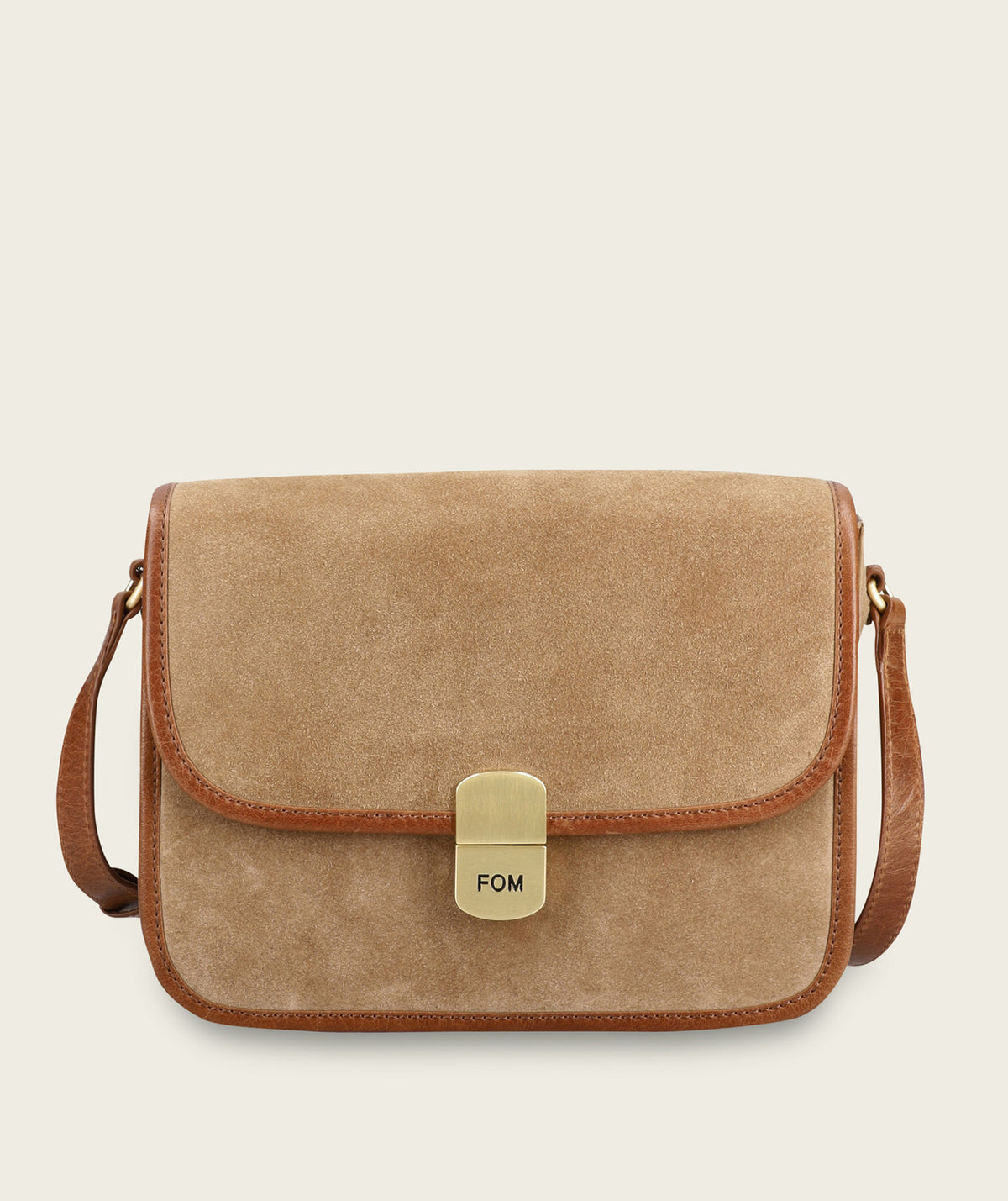 Ava - Suede Natural/ Brown