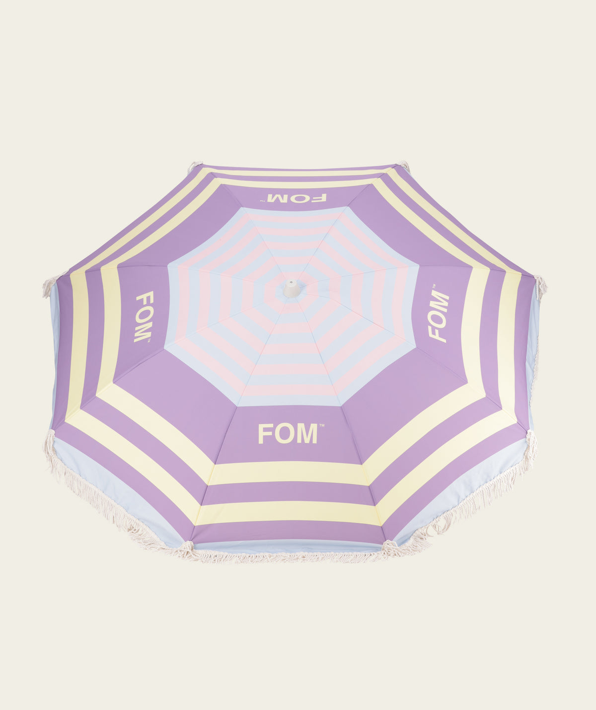 FOM Beach Umbrella - Pastel Paloma