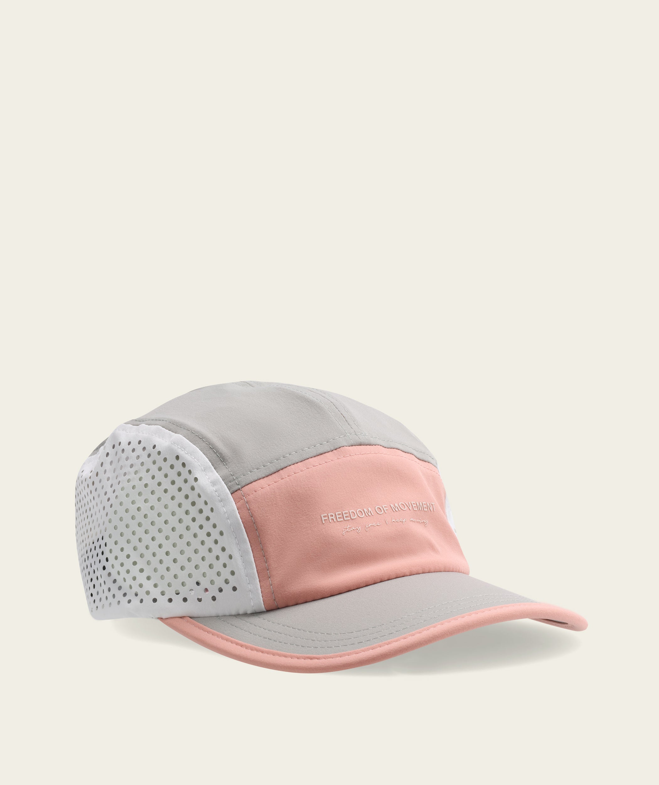 5 Panel Active Colourblock - Pink/ Grey/ White