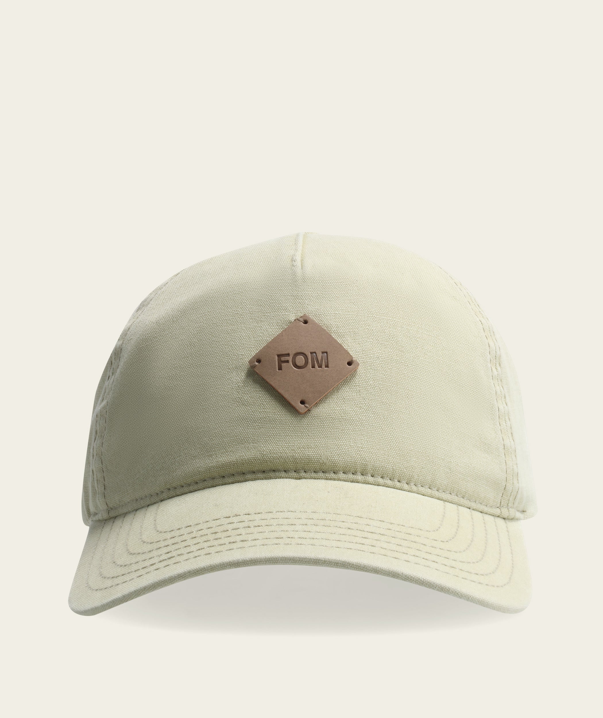 5 Panel Washed Canvas - Sage