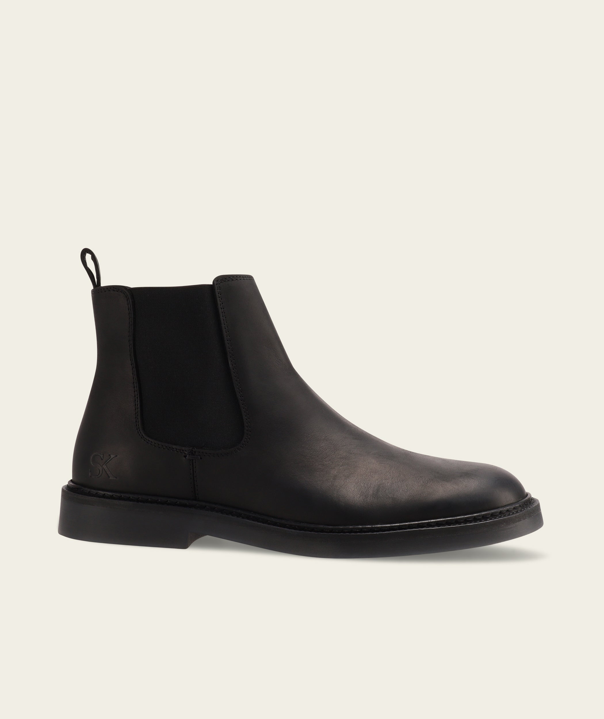 Mens Kolisi Chelsea Boot - Black