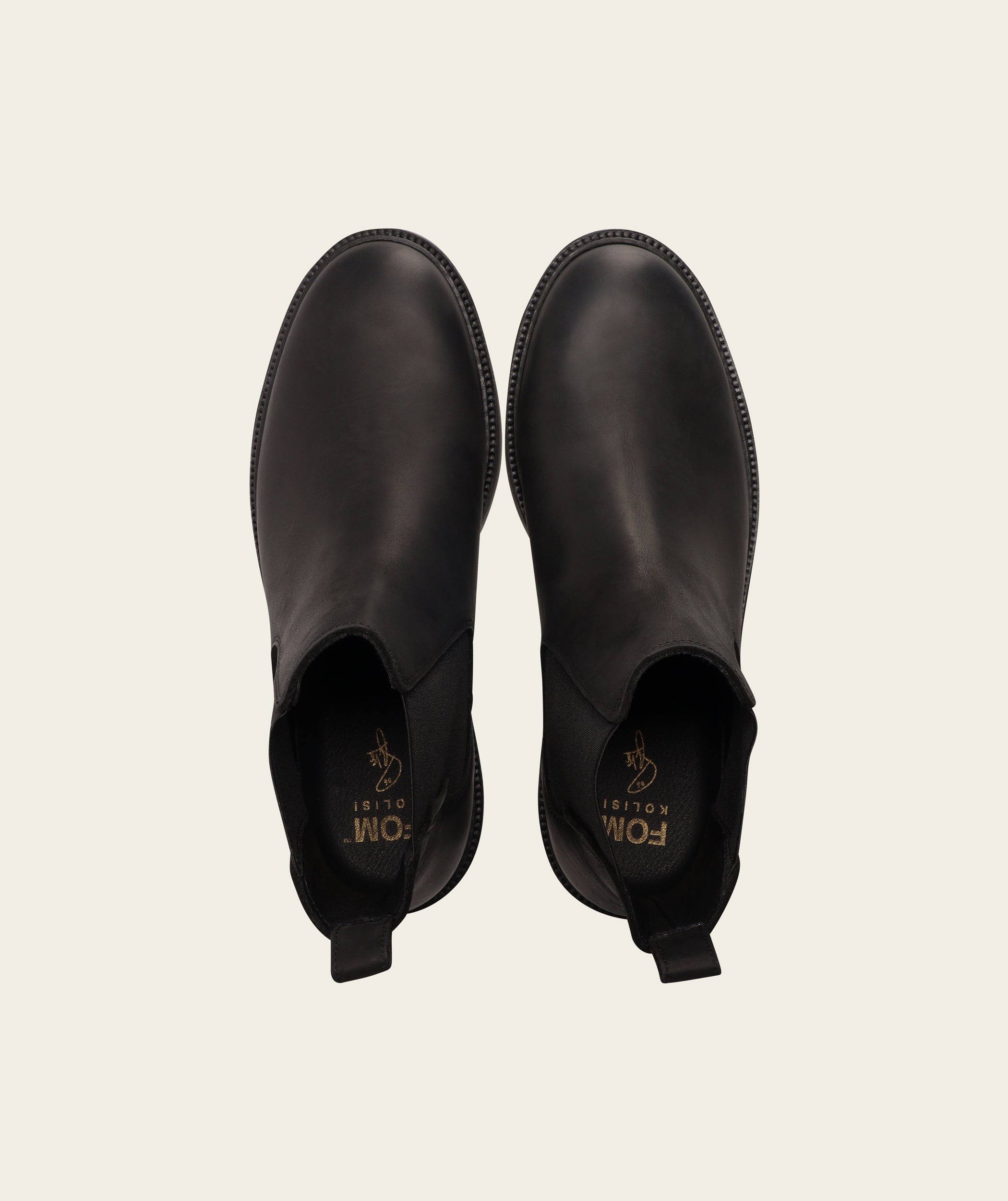Mens Kolisi Chelsea Boot - Black