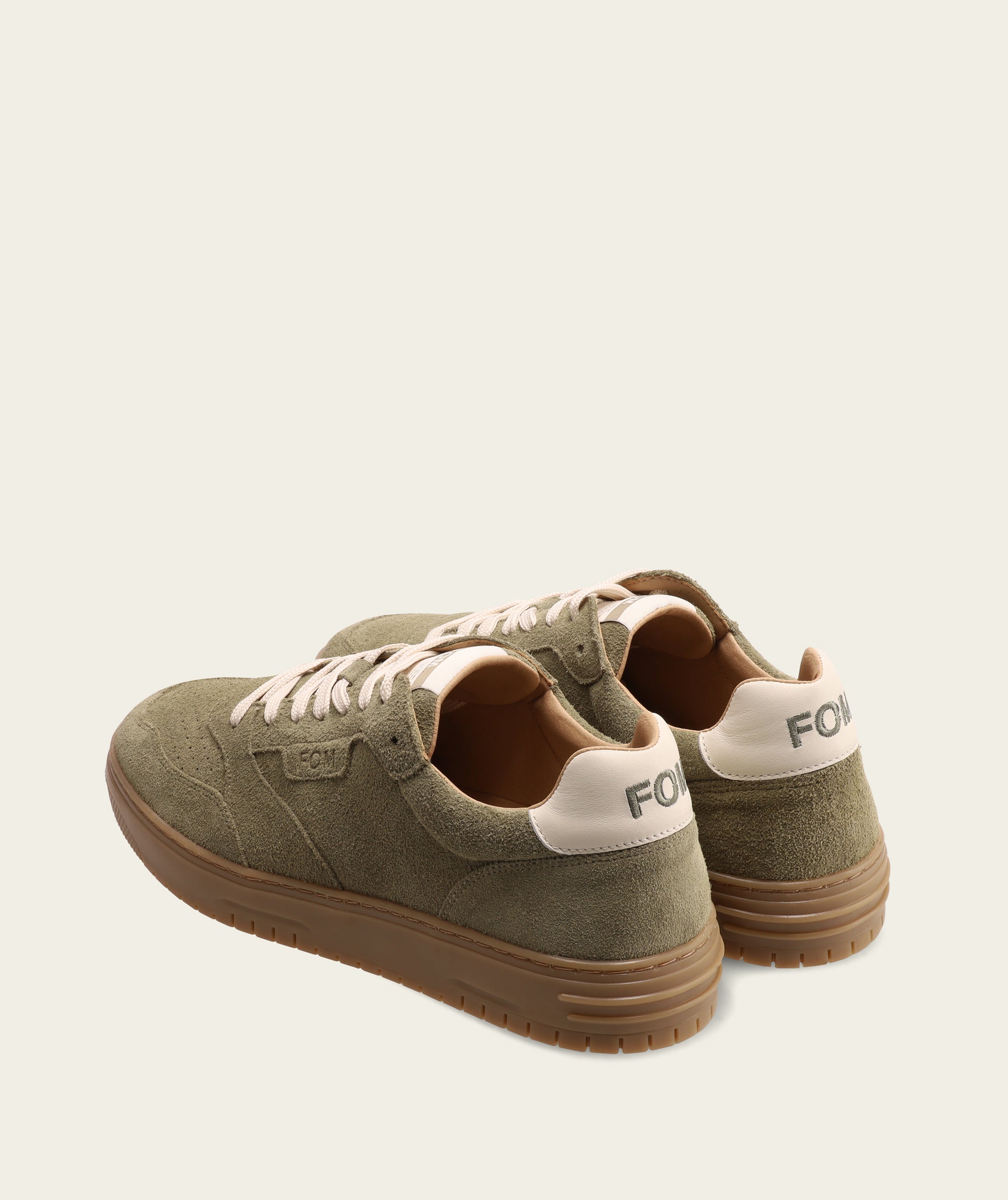 FOM Court 2.0 sneaker in Truffle, back view
