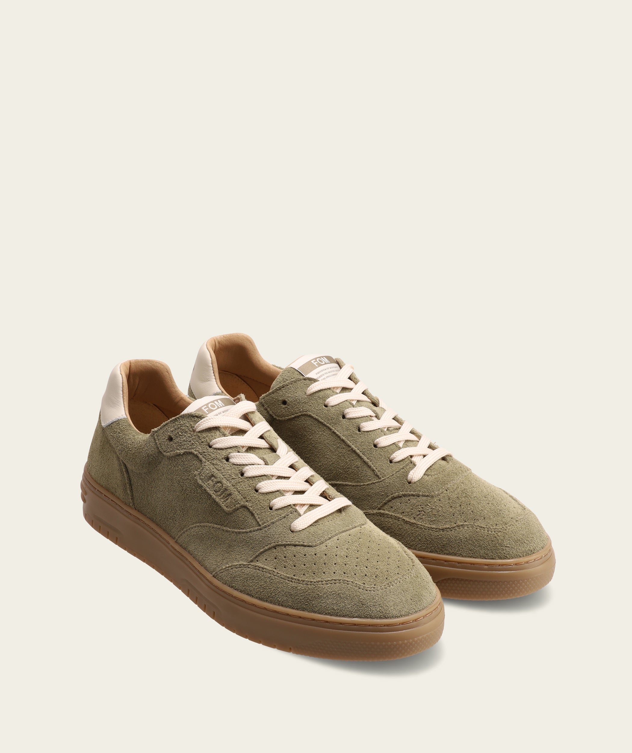 FOM Court 2.0 sneaker in Truffle, side view
